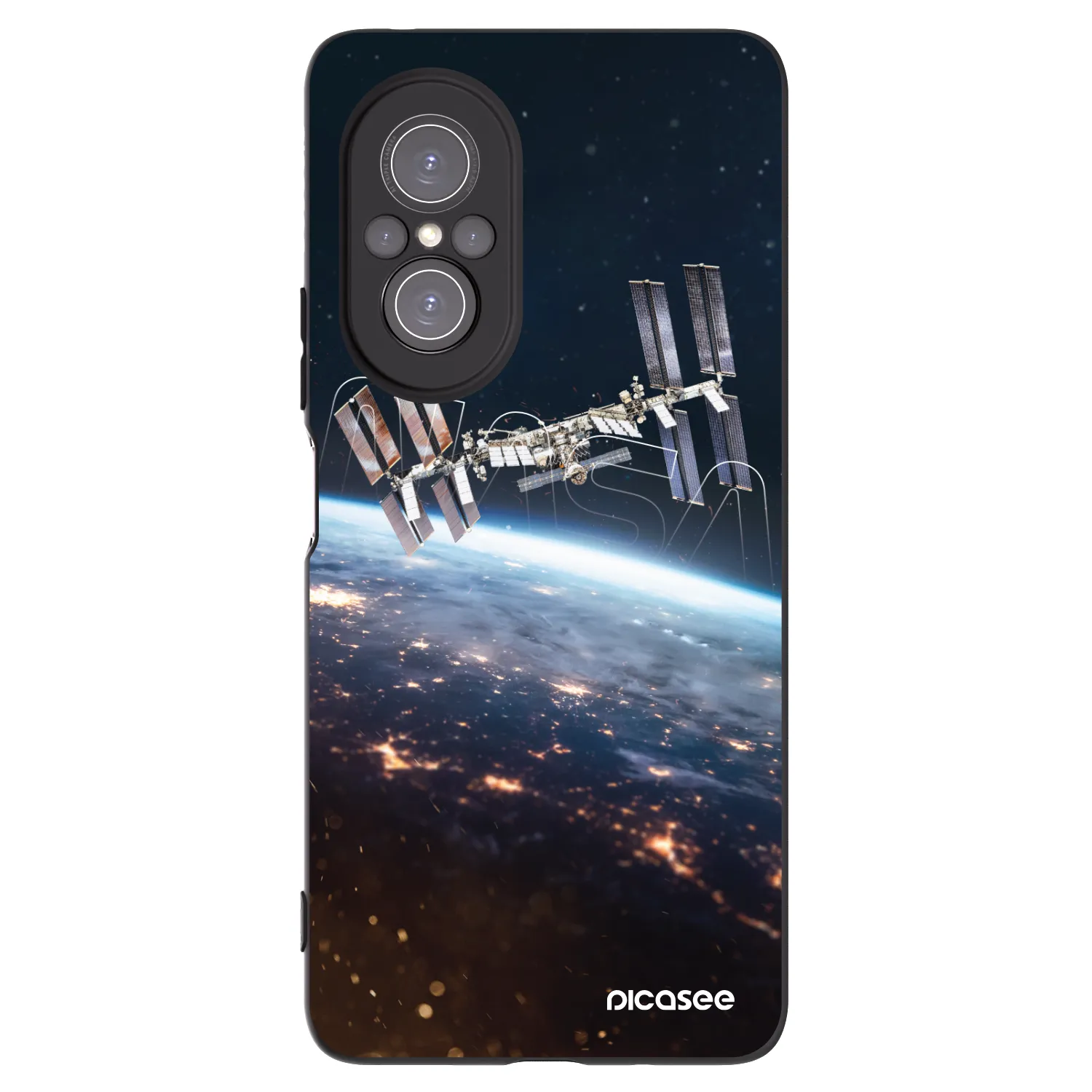 Picasee crna silikonska maskica za Huawei Nova 9 SE - Station