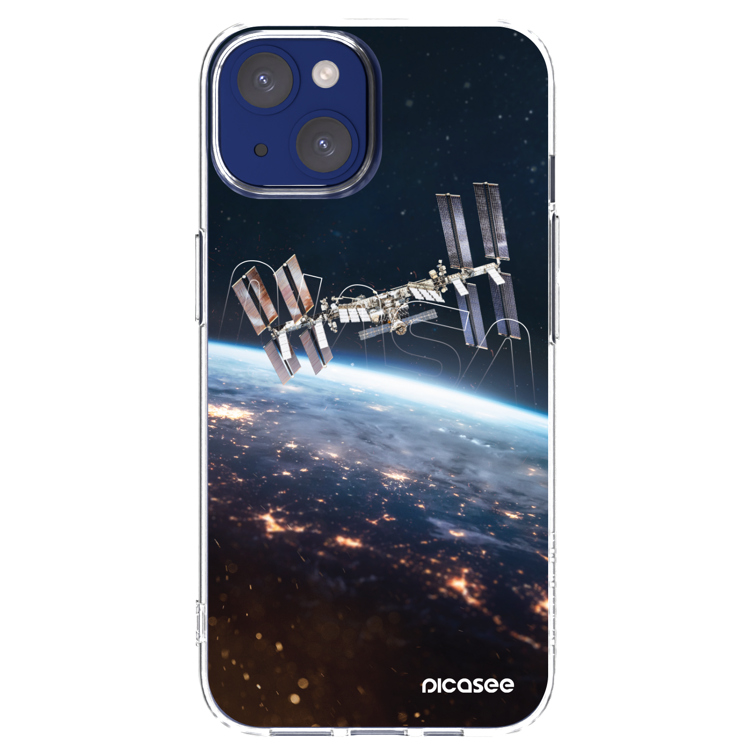 Picasee silikonska prozirna maskica za Apple iPhone 14 - Station