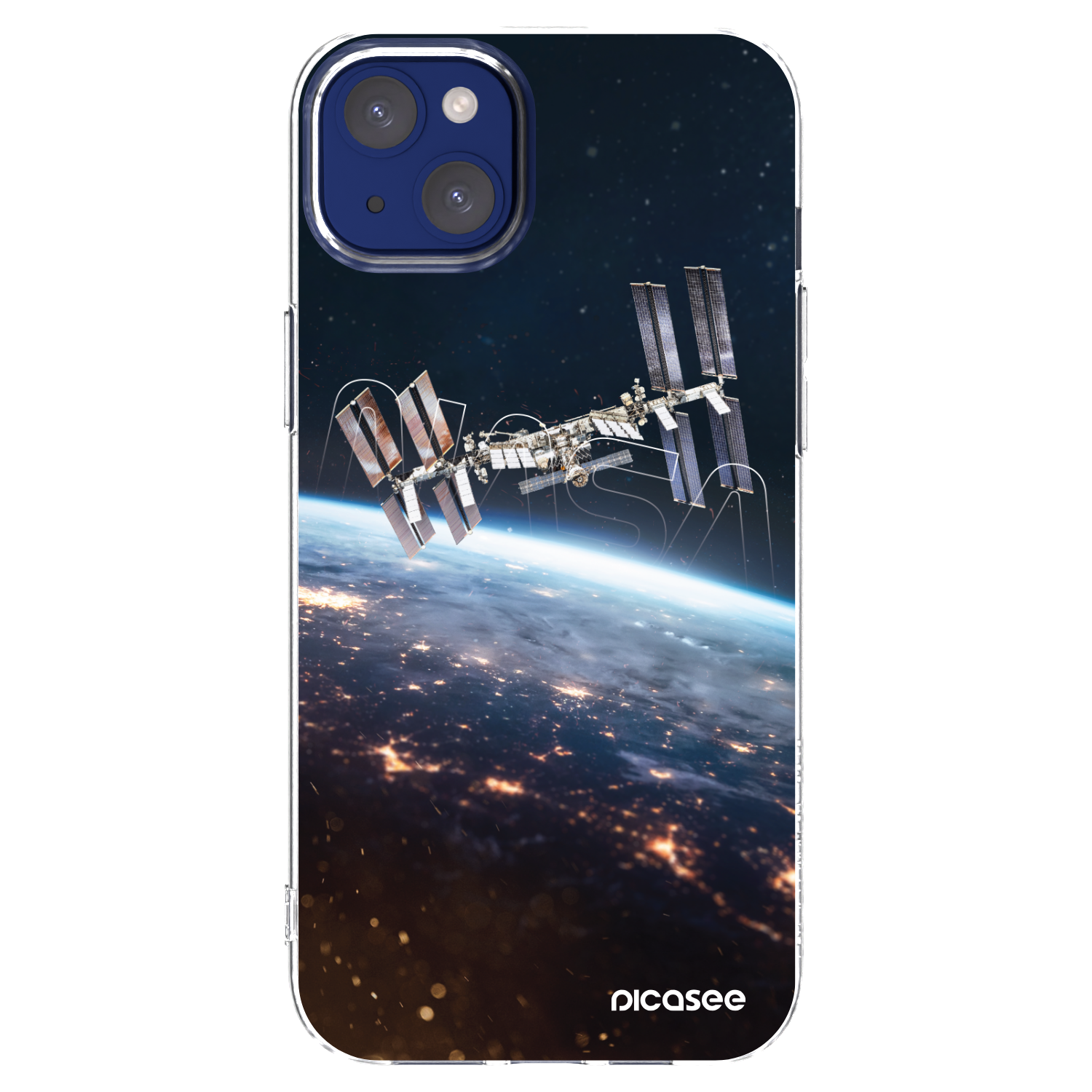 Picasee silikonska prozirna maskica za Apple iPhone 14 Plus - Station