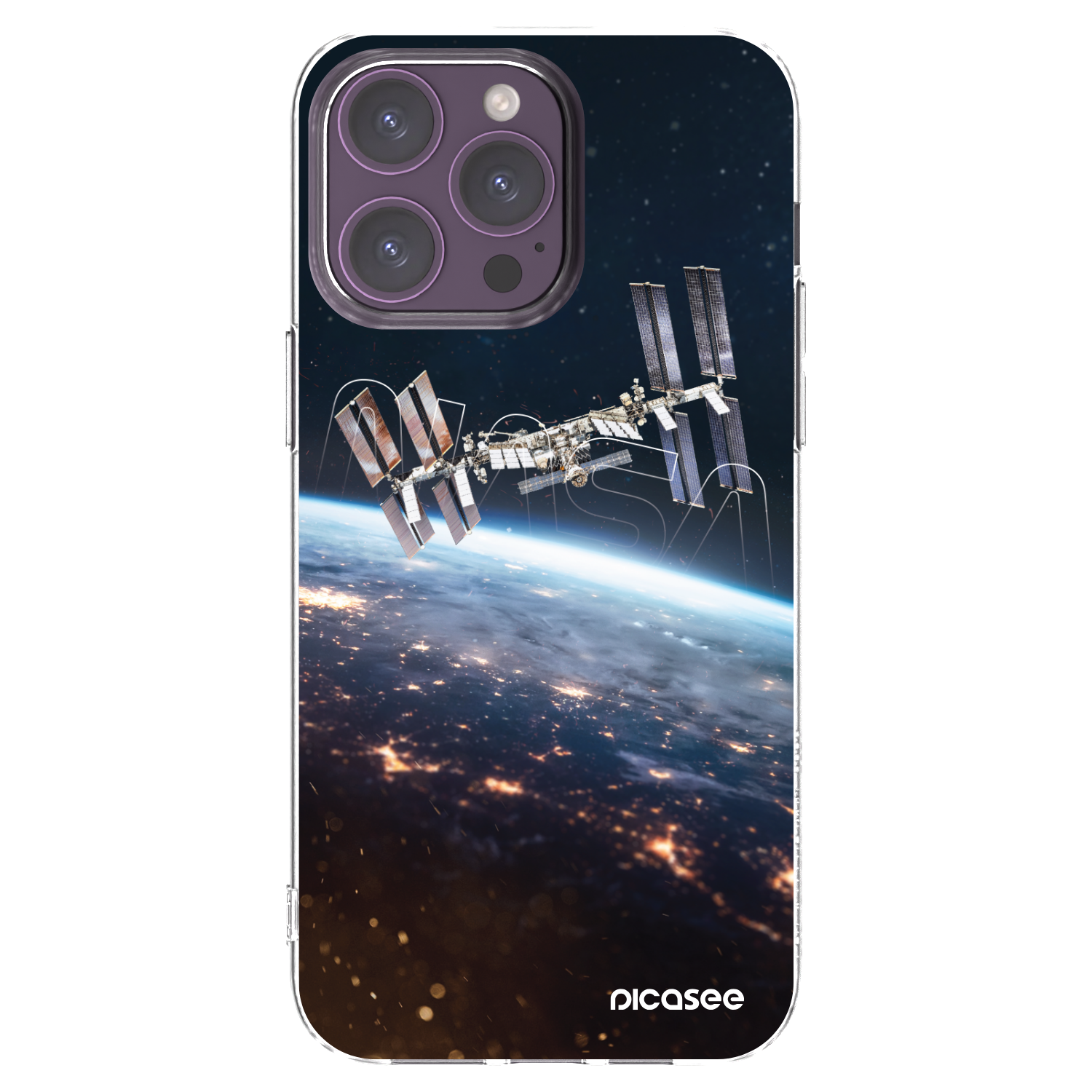 Picasee silikonska prozirna maskica za Apple iPhone 14 Pro Max - Station