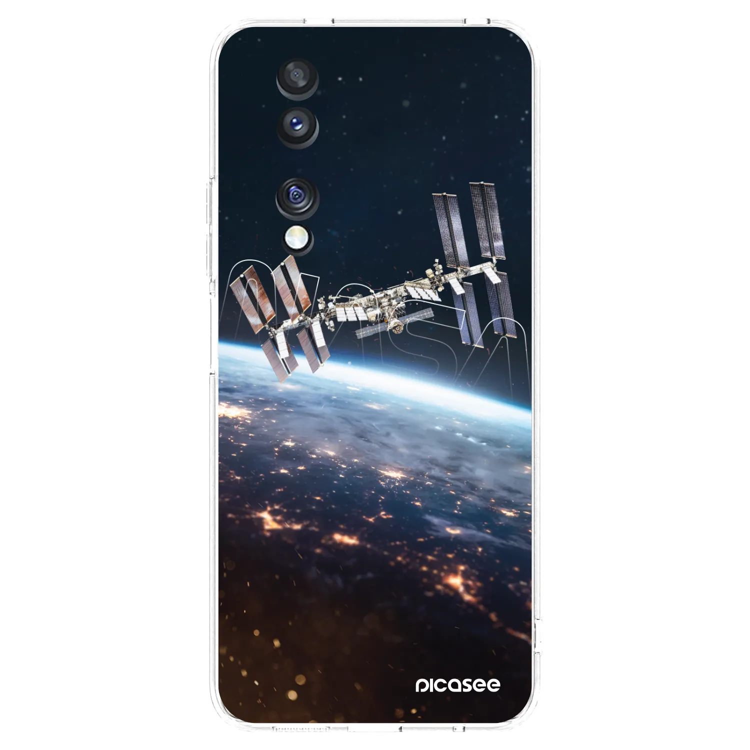 Picasee silikonska prozirna maskica za Honor 70 - Station