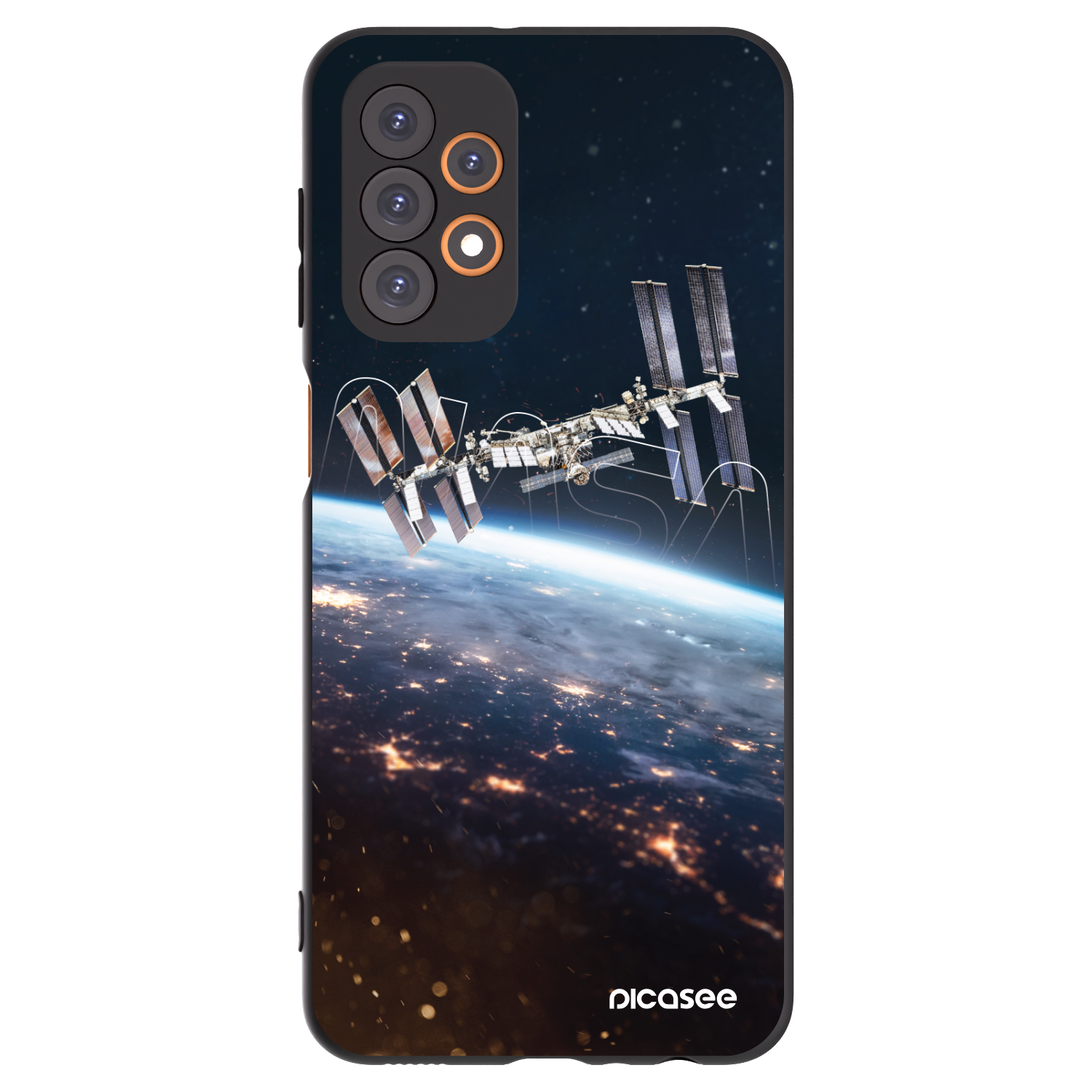 Picasee crna silikonska maskica za Samsung Galaxy A23 A235F 4G - Station