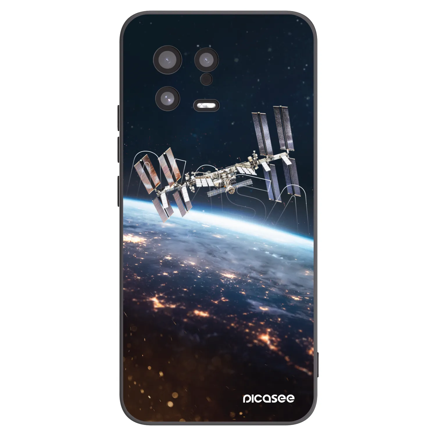 Picasee crna silikonska maskica za Xiaomi 13 - Station