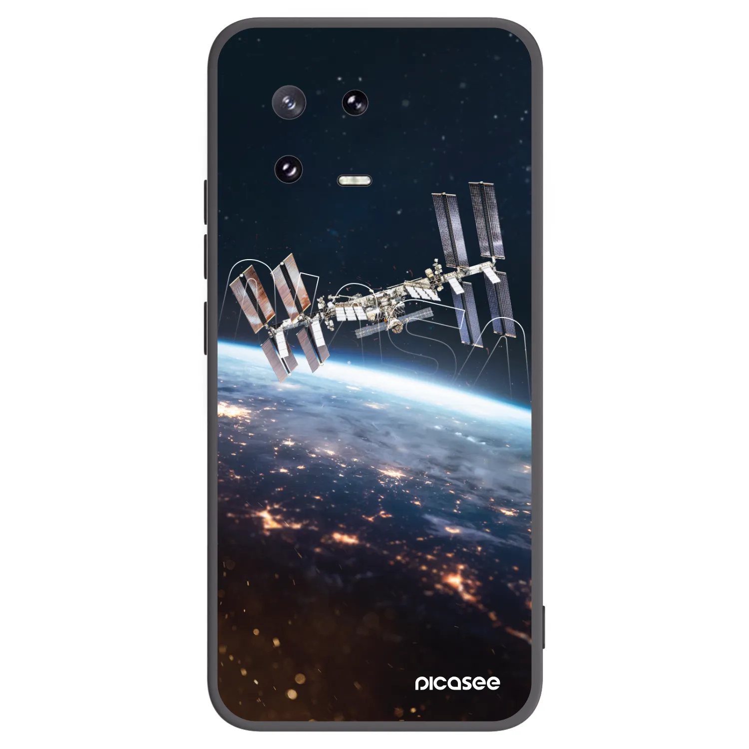 Picasee crna silikonska maskica za Xiaomi 13 Pro - Station