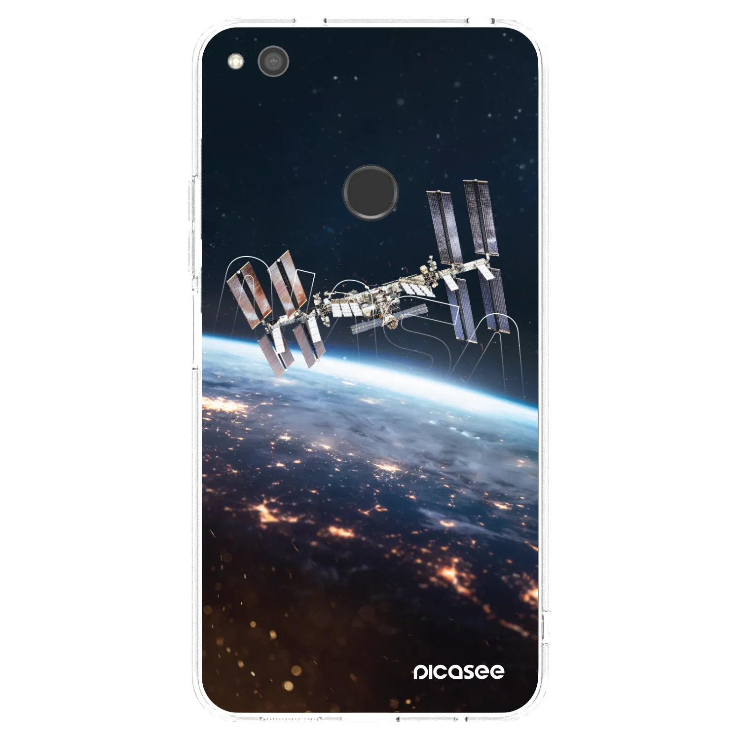Picasee silikonska prozirna maskica za Huawei P9 Lite 2017 - Station