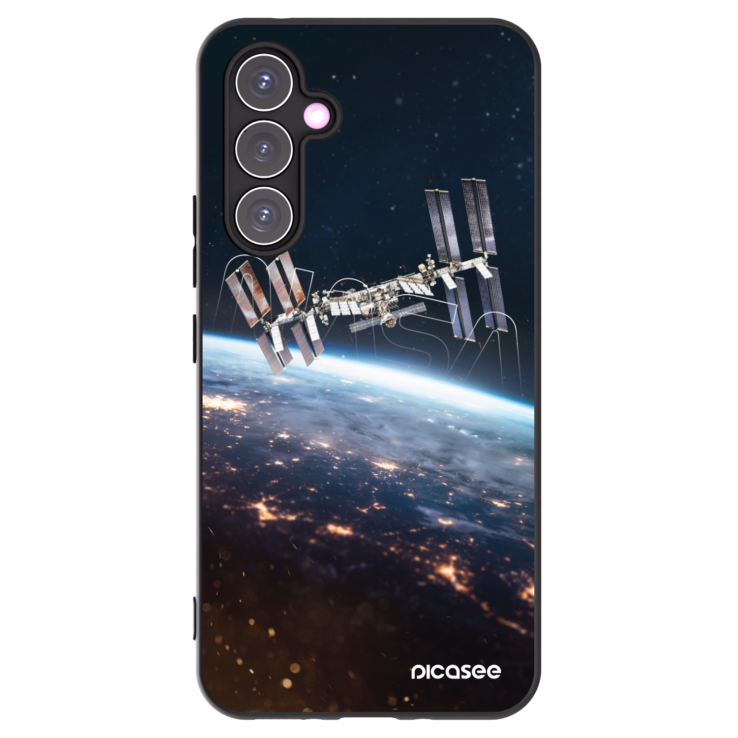 Picasee crna silikonska maskica za Samsung Galaxy A54 5G A546B - Station