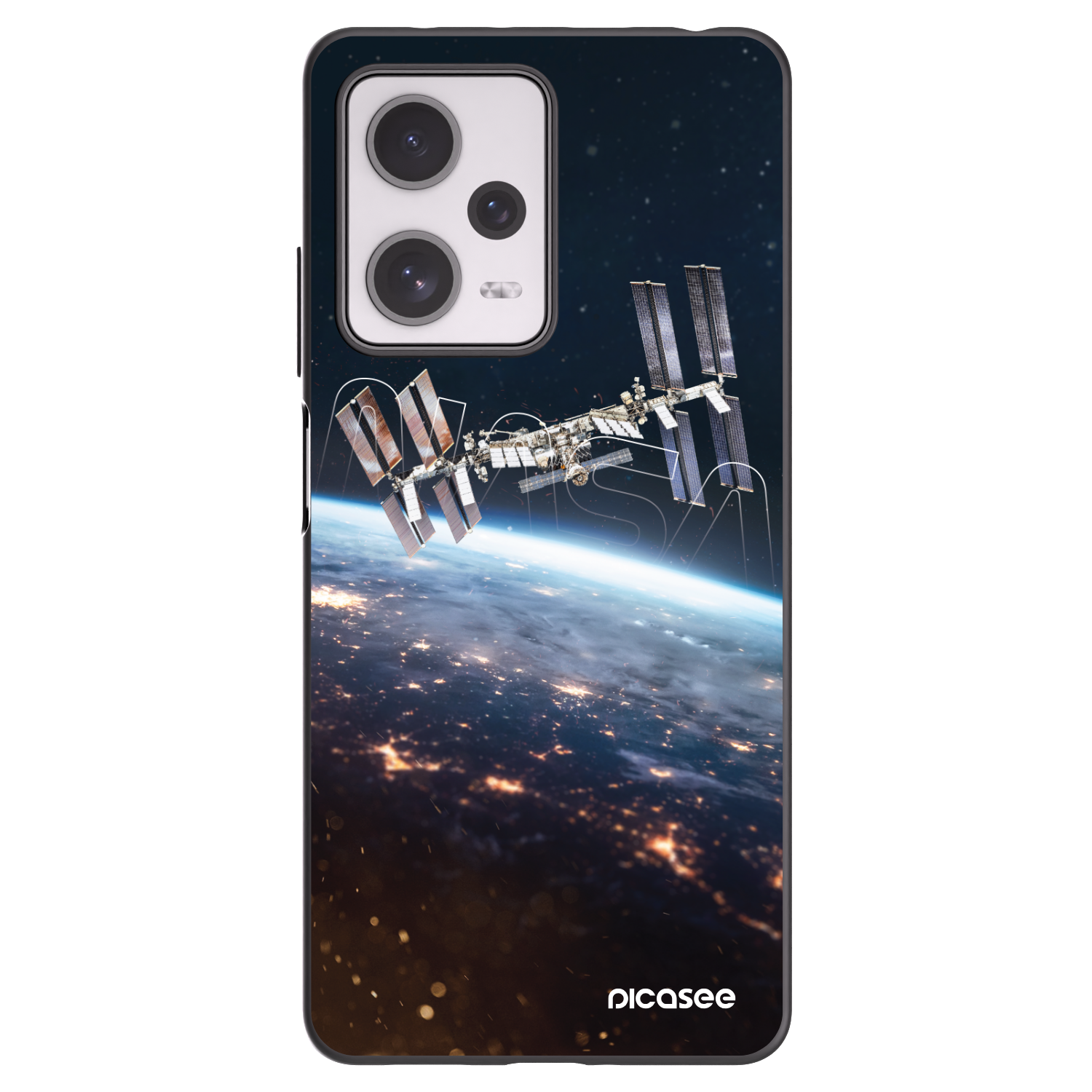 Picasee crna silikonska maskica za Xiaomi Redmi Note 12 Pro+ 5G - Station