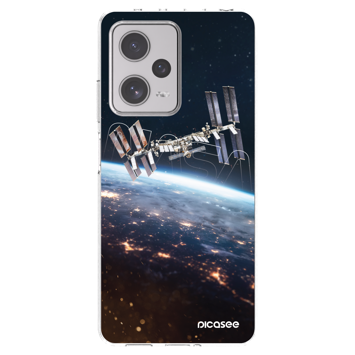Picasee silikonska prozirna maskica za Xiaomi Redmi Note 12 Pro+ 5G - Station