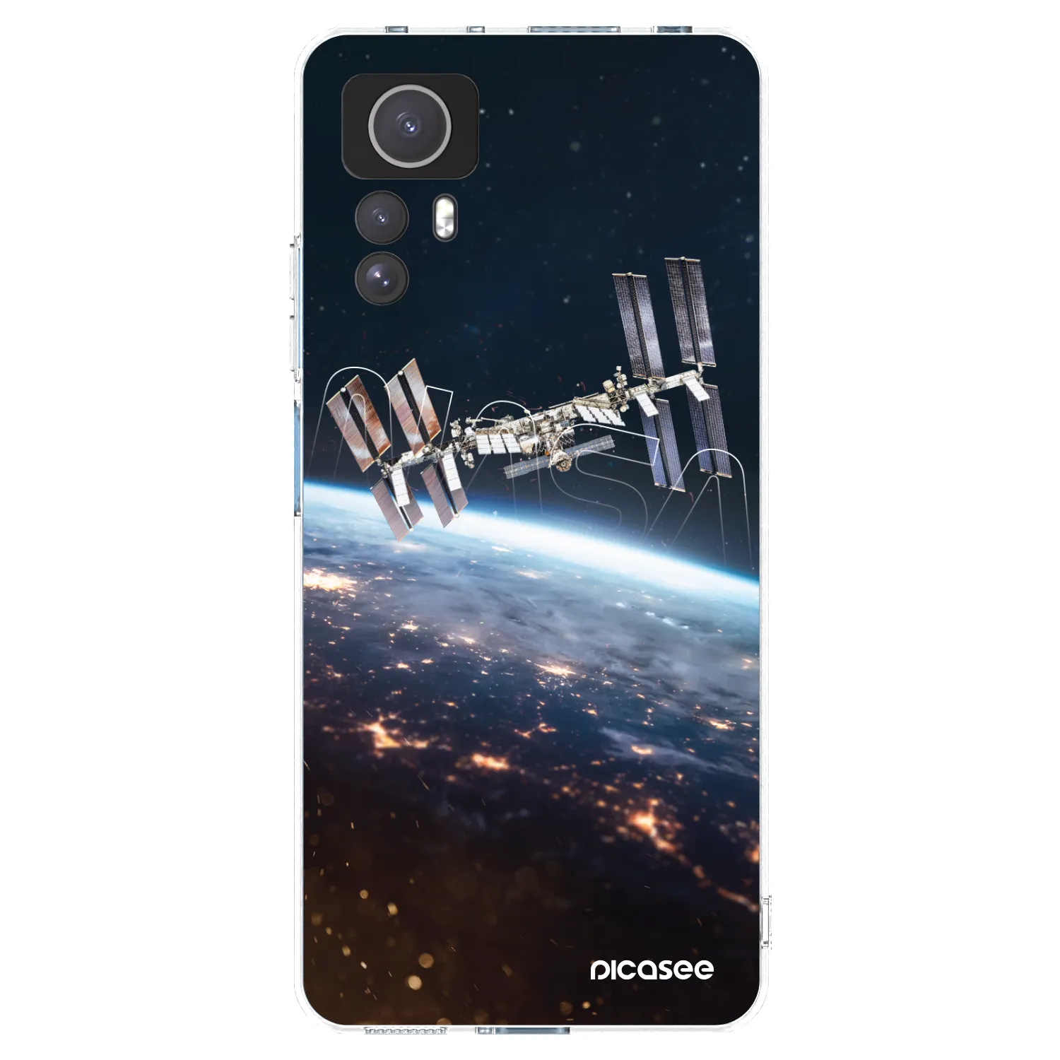 Picasee silikonska prozirna maskica za Xiaomi Redmi Note 12S - Station