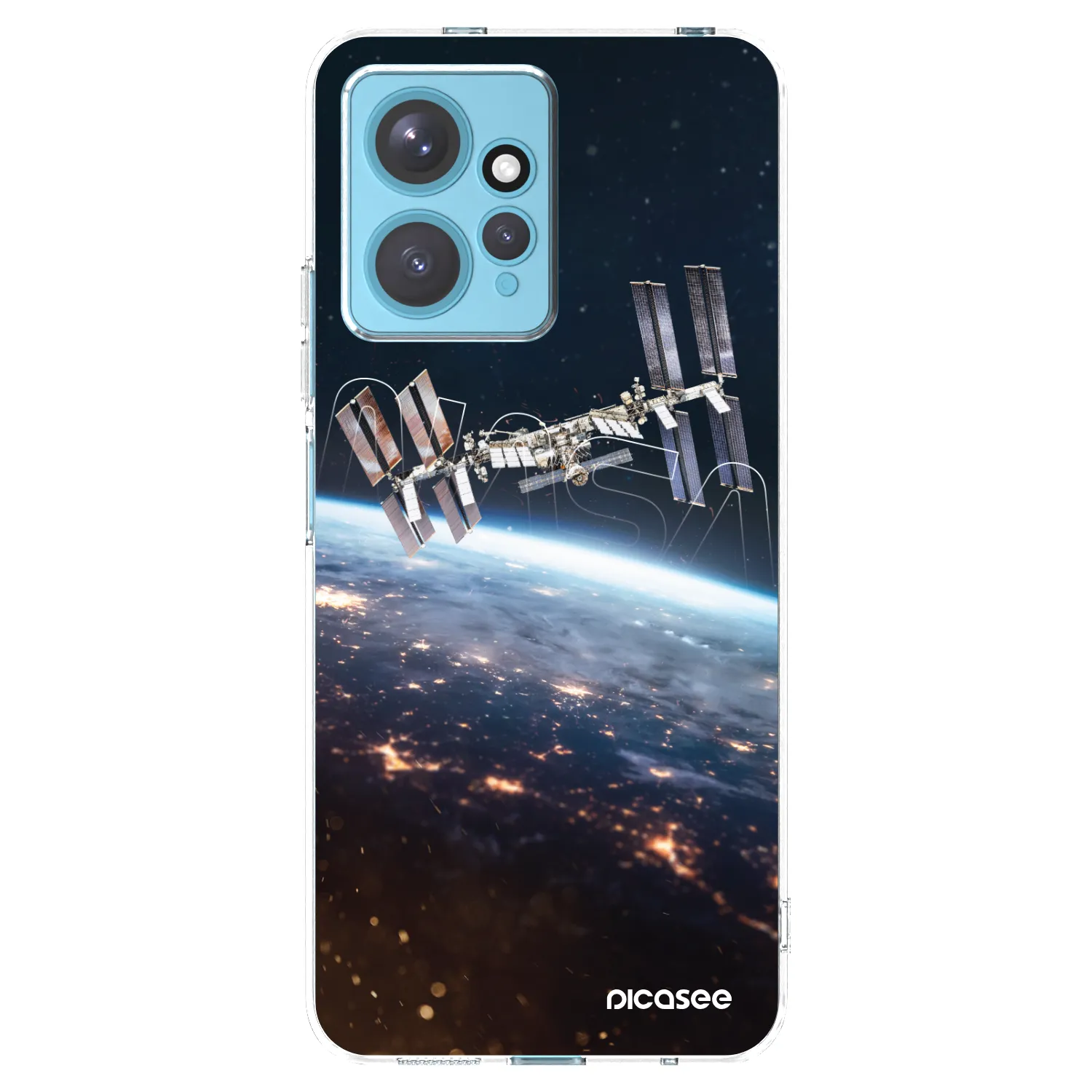 Picasee silikonska prozirna maskica za Xiaomi Redmi Note 12 4G - Station