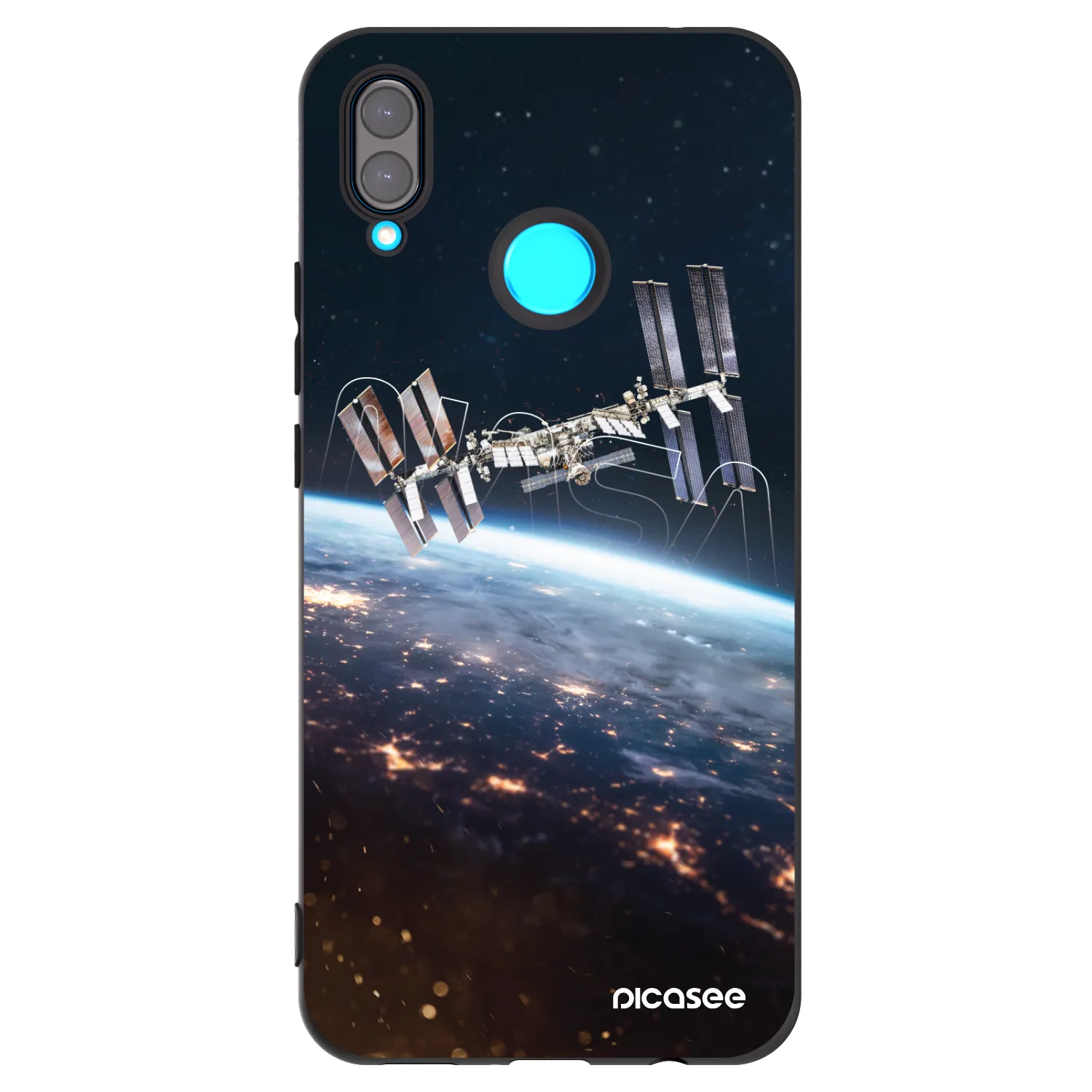 Picasee crna silikonska maskica za Huawei Nova 3 - Station