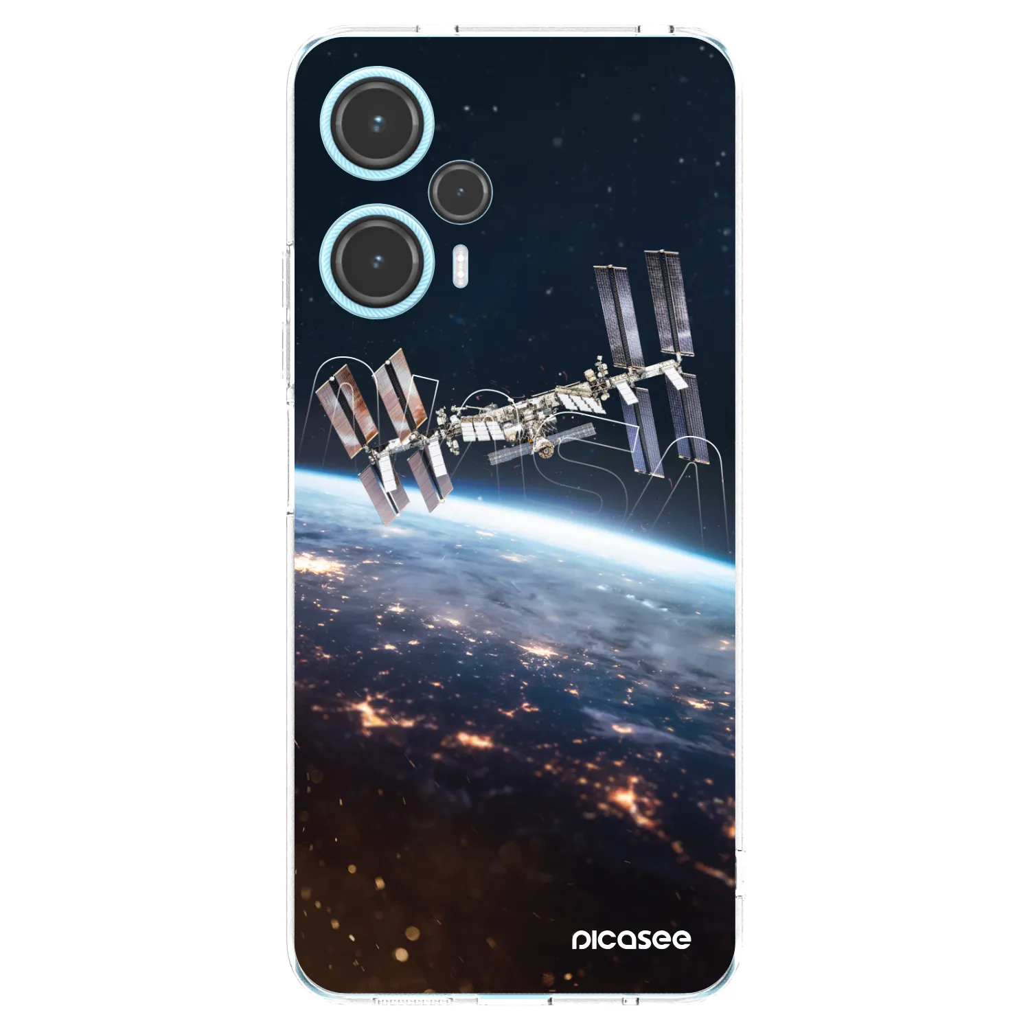 Picasee silikonska prozirna maskica za Xiaomi Poco F5 - Station