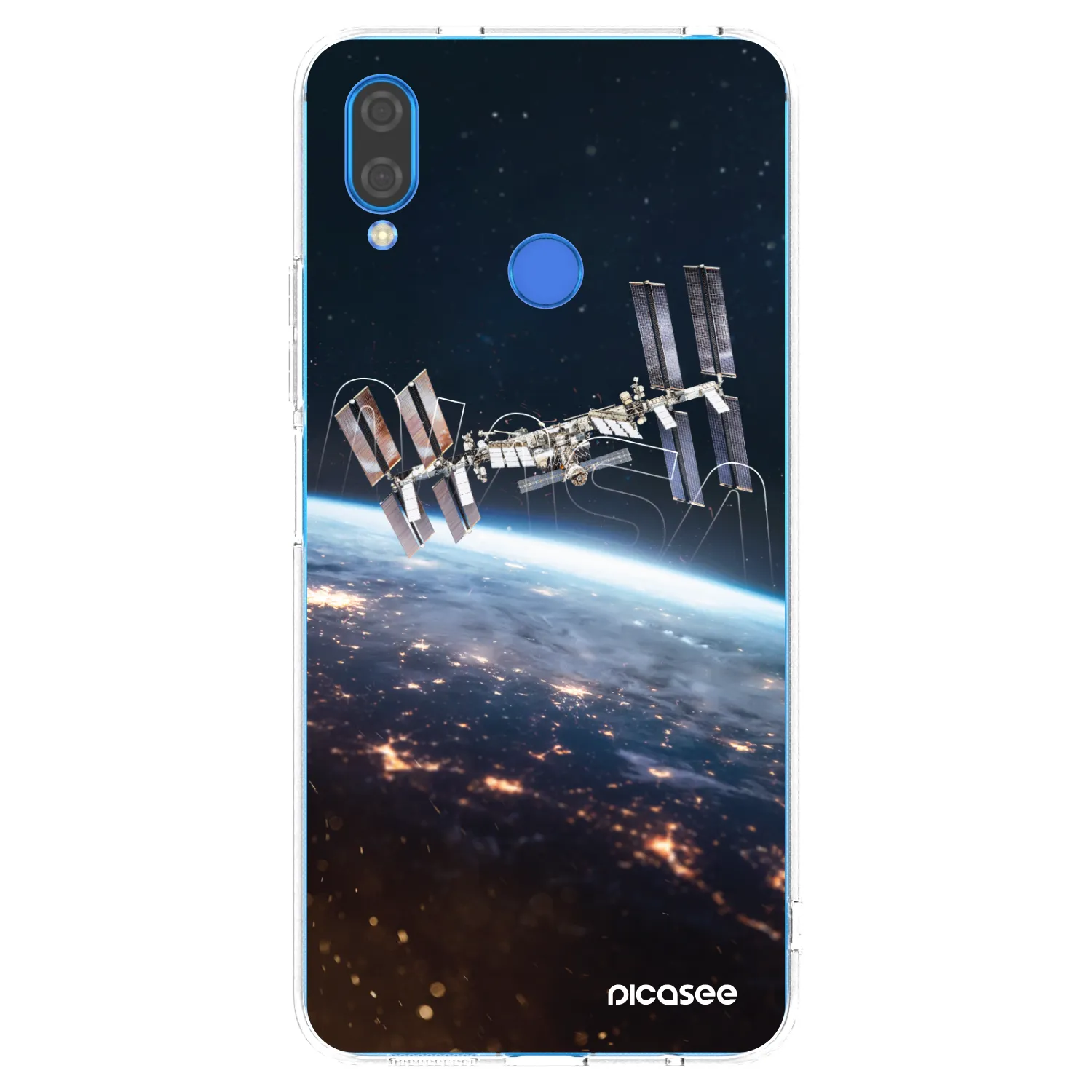 Picasee silikonska prozirna maskica za Huawei Nova 3 - Station