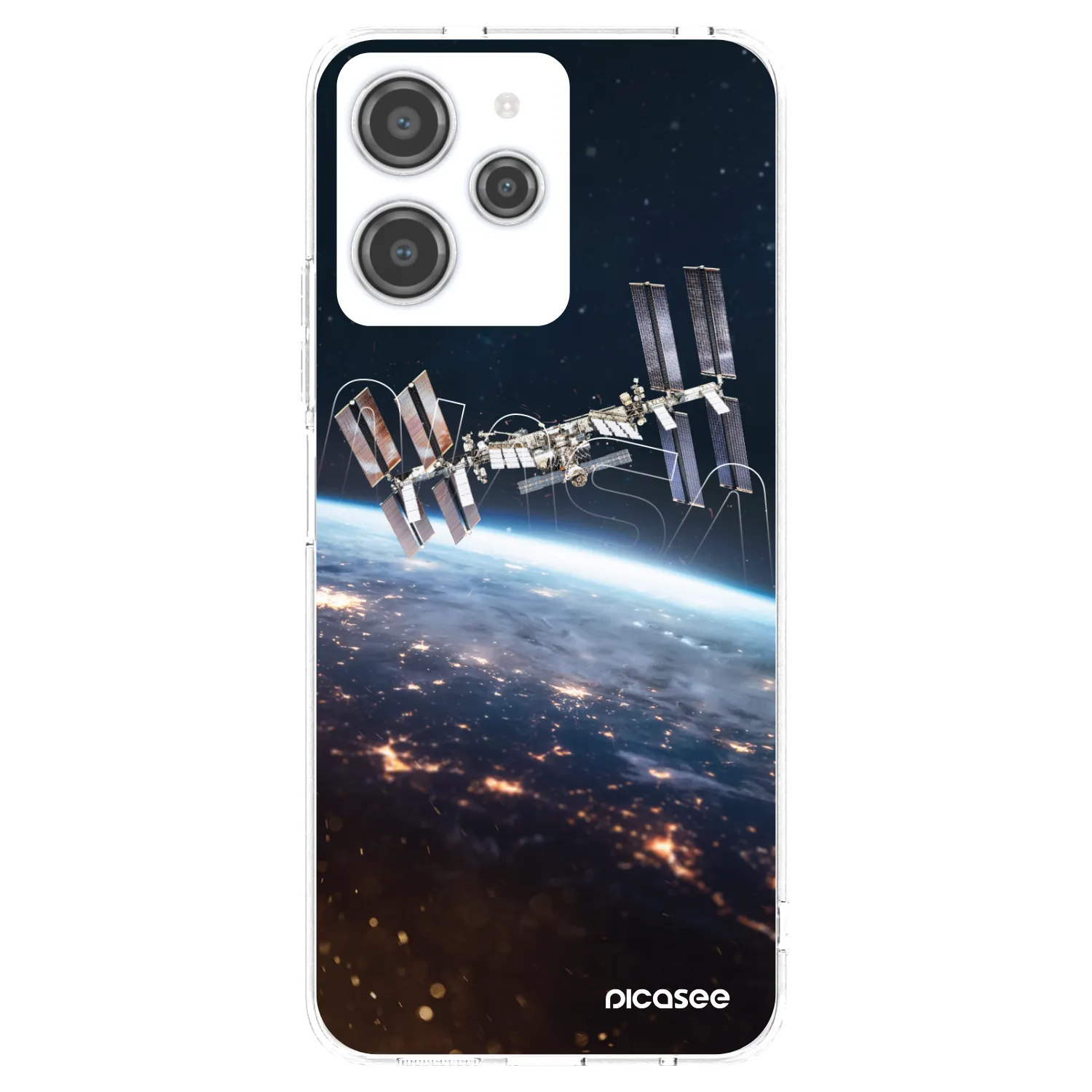 Picasee silikonska prozirna maskica za Xiaomi Redmi 12 4G - Station
