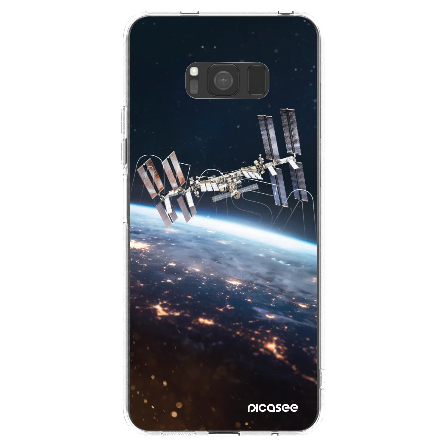 Picasee silikonska prozirna maskica za Samsung Galaxy S8 G950F - Station