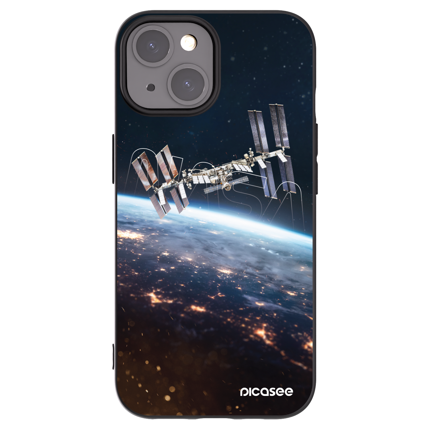 Picasee crna silikonska maskica za Apple iPhone 15 - Station