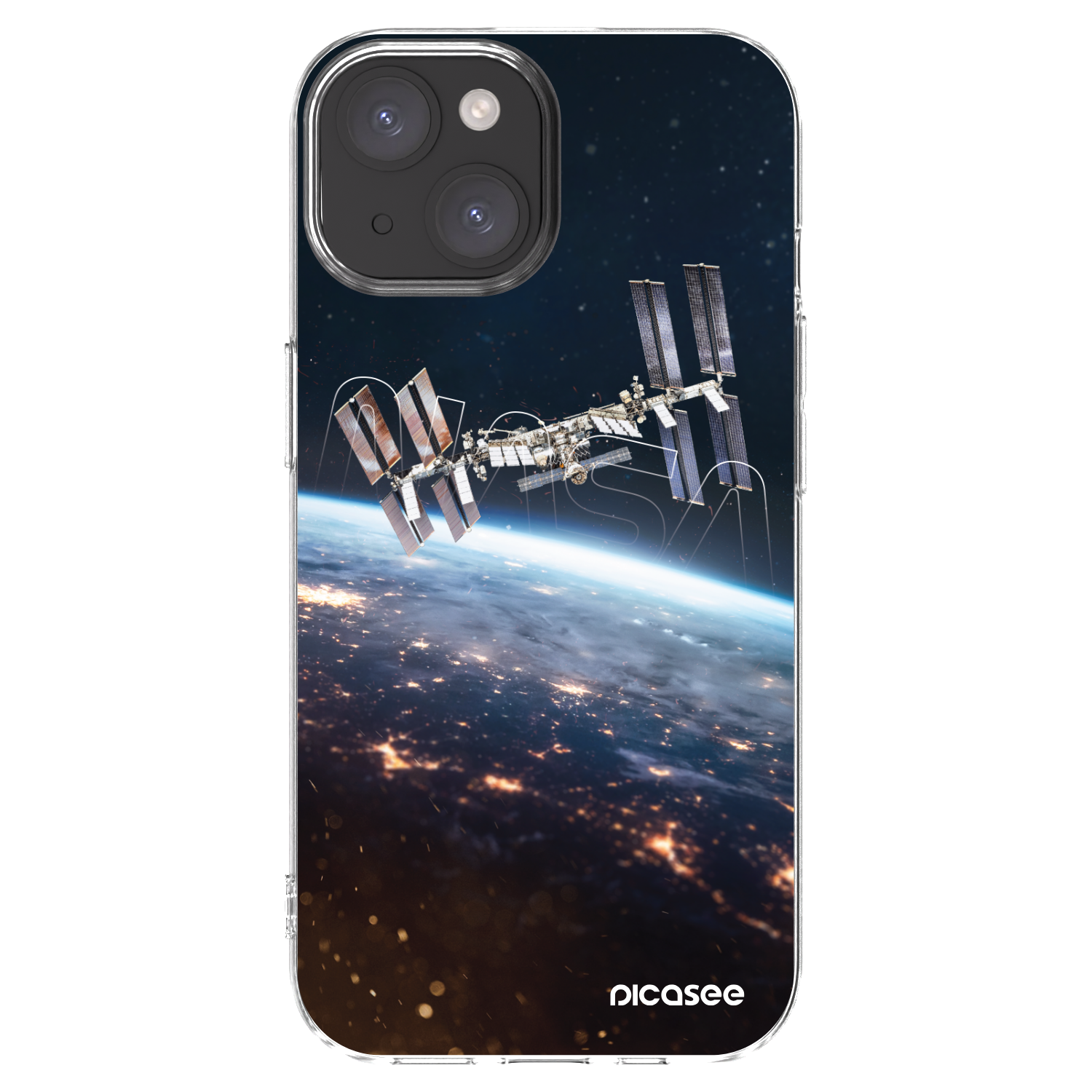 Picasee silikonska prozirna maskica za Apple iPhone 15 - Station