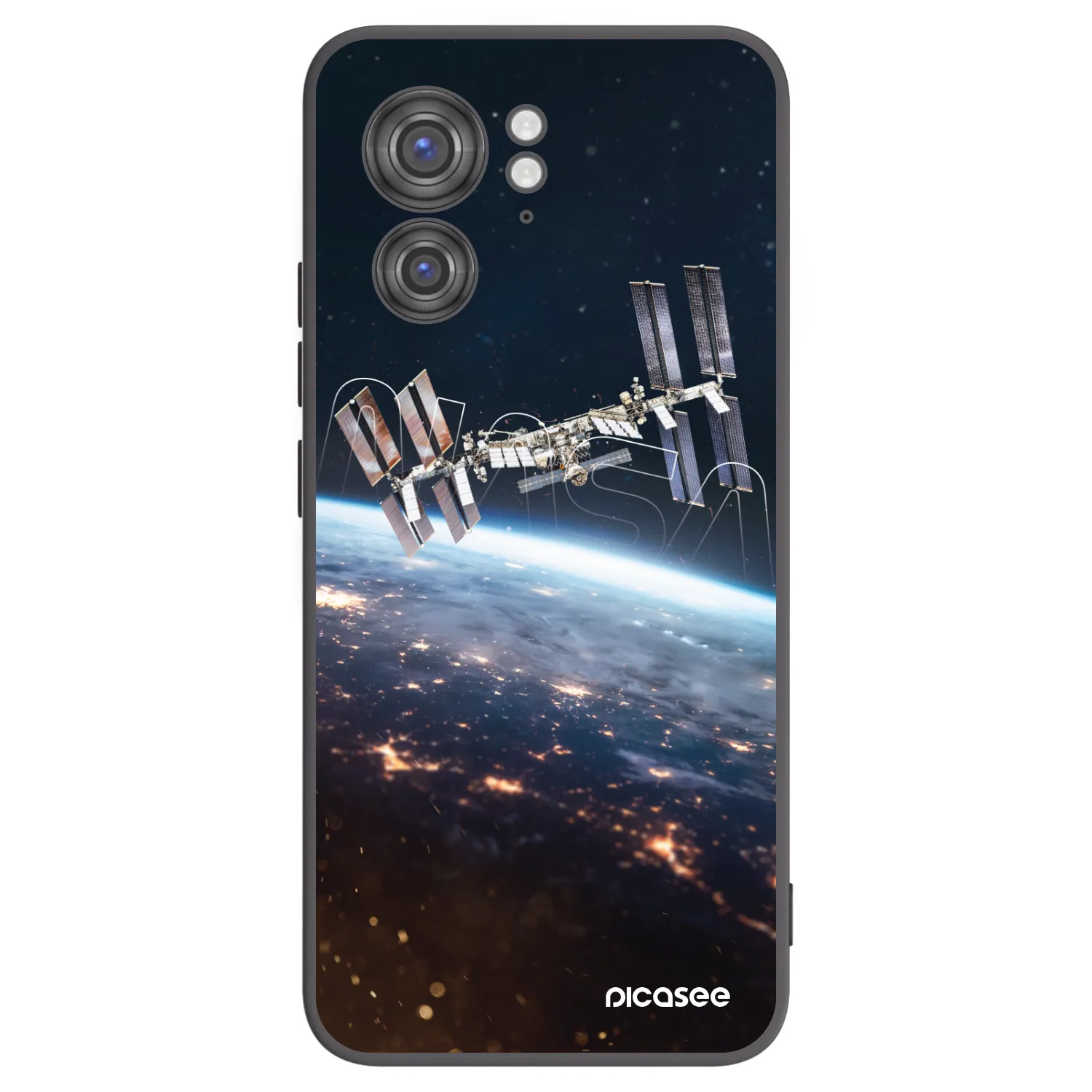 Picasee crna silikonska maskica za Motorola Edge 40 - Station