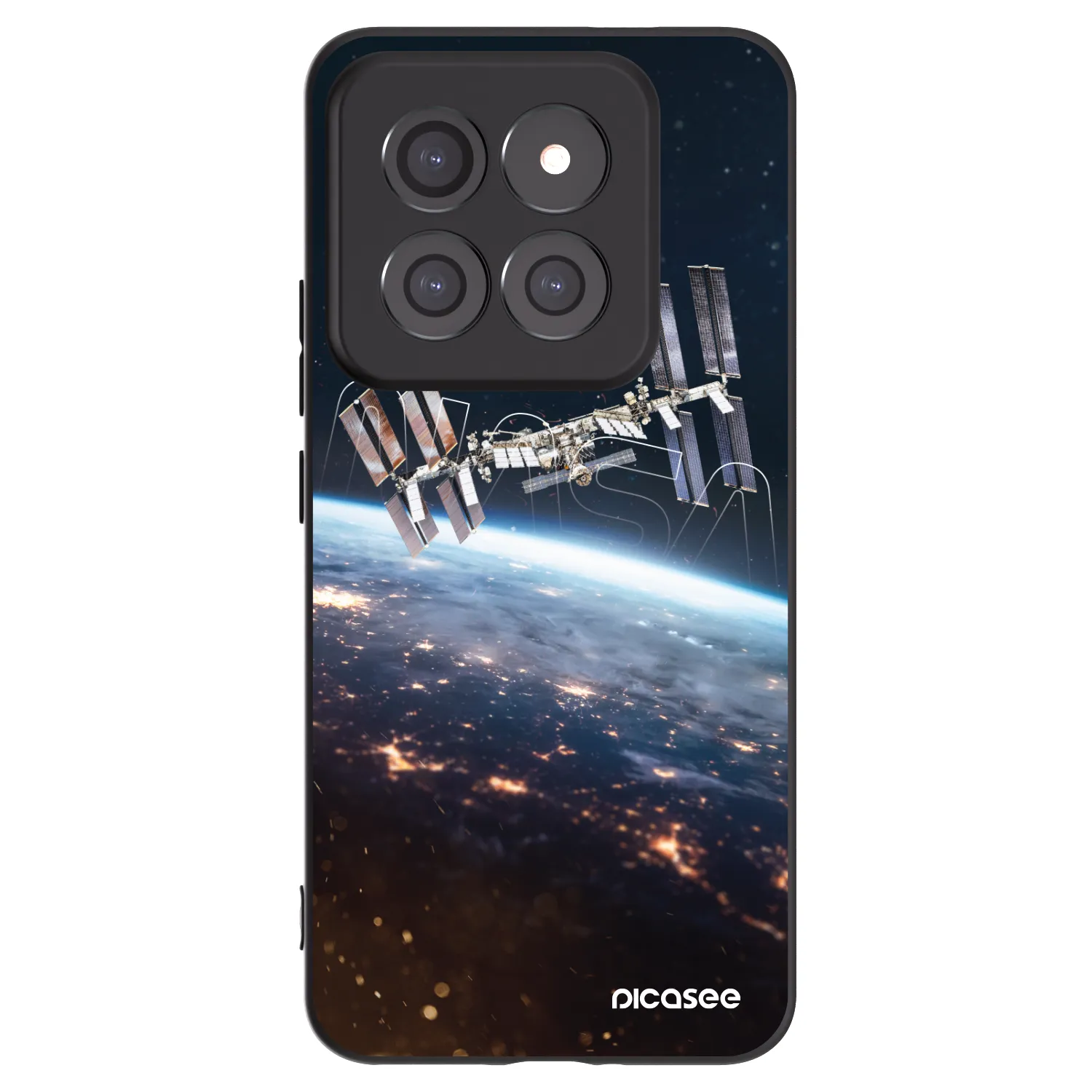 Picasee crna silikonska maskica za Xiaomi 14 Pro - Station