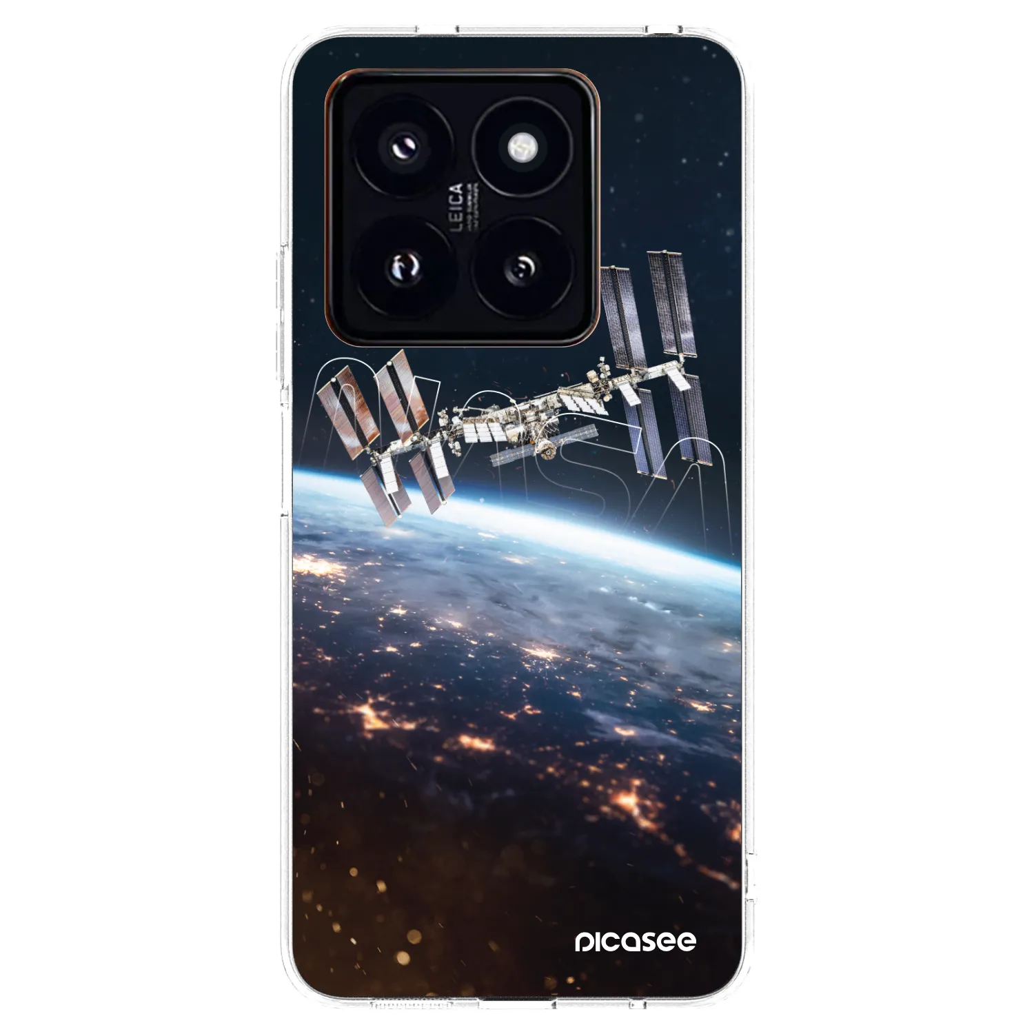 Picasee silikonska prozirna maskica za Xiaomi 14 Pro - Station