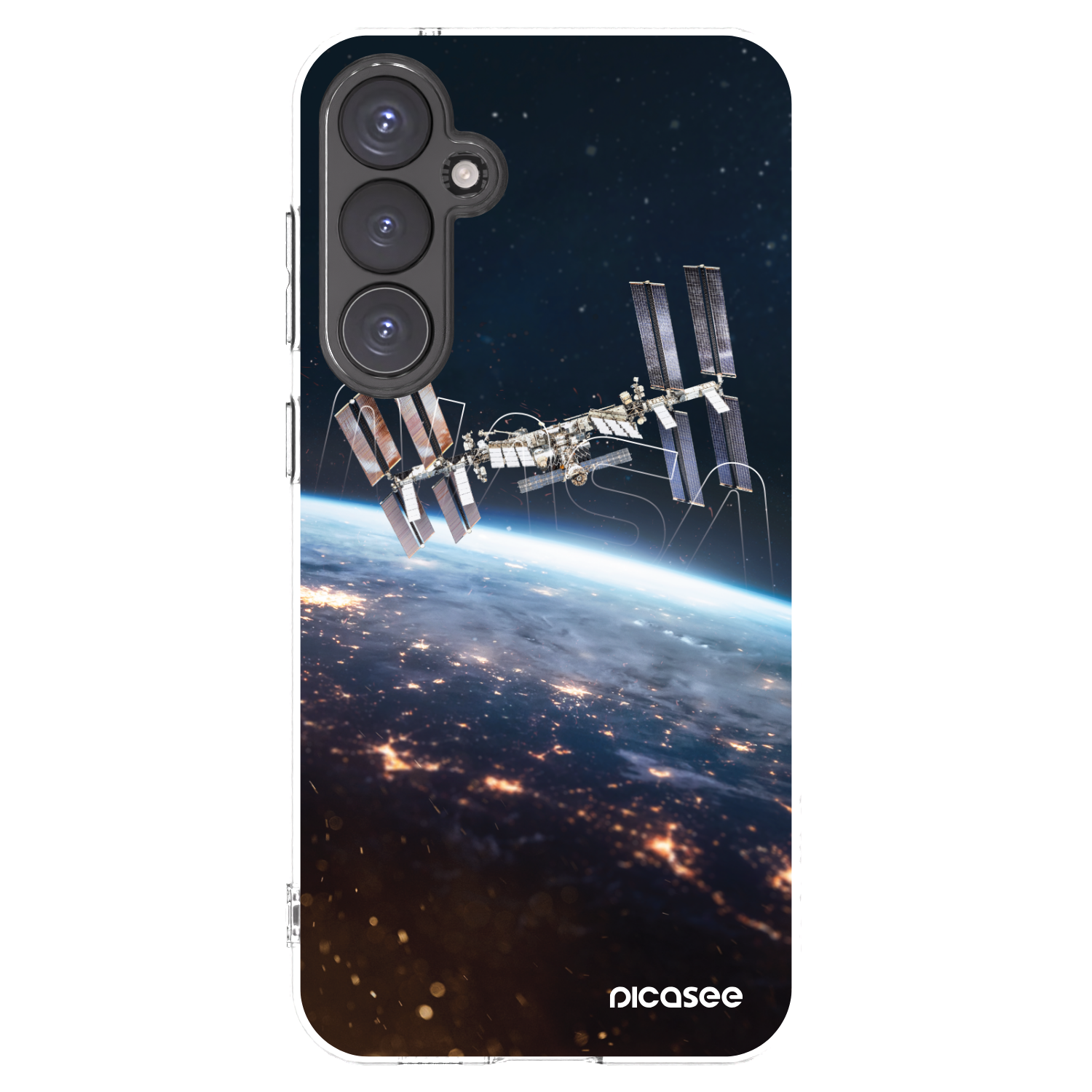 Picasee silikonska prozirna maskica za Samsung Galaxy S23 FE S711B - Station