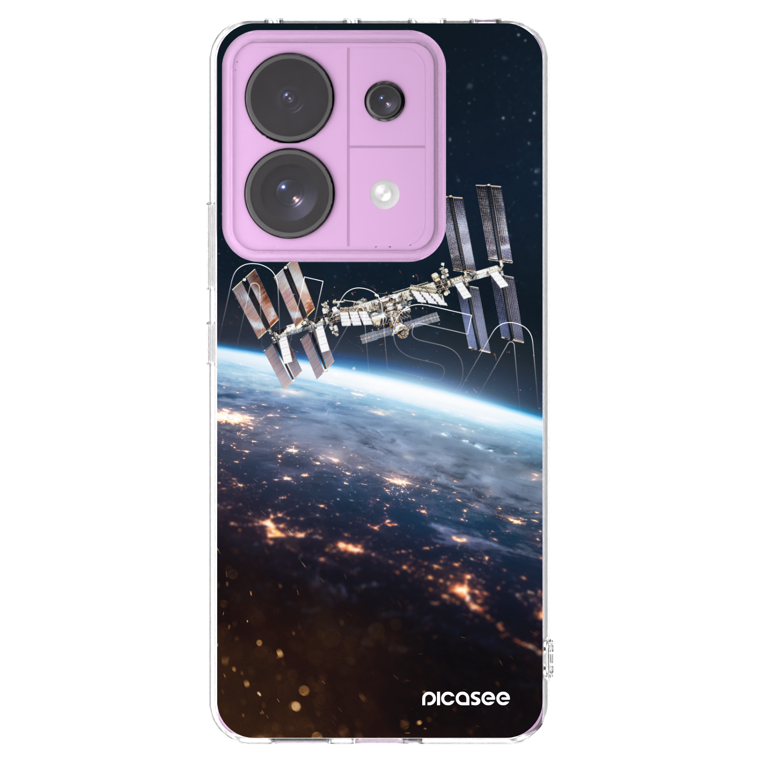 Picasee silikonska prozirna maskica za Xiaomi Redmi Note 13 Pro 5G - Station