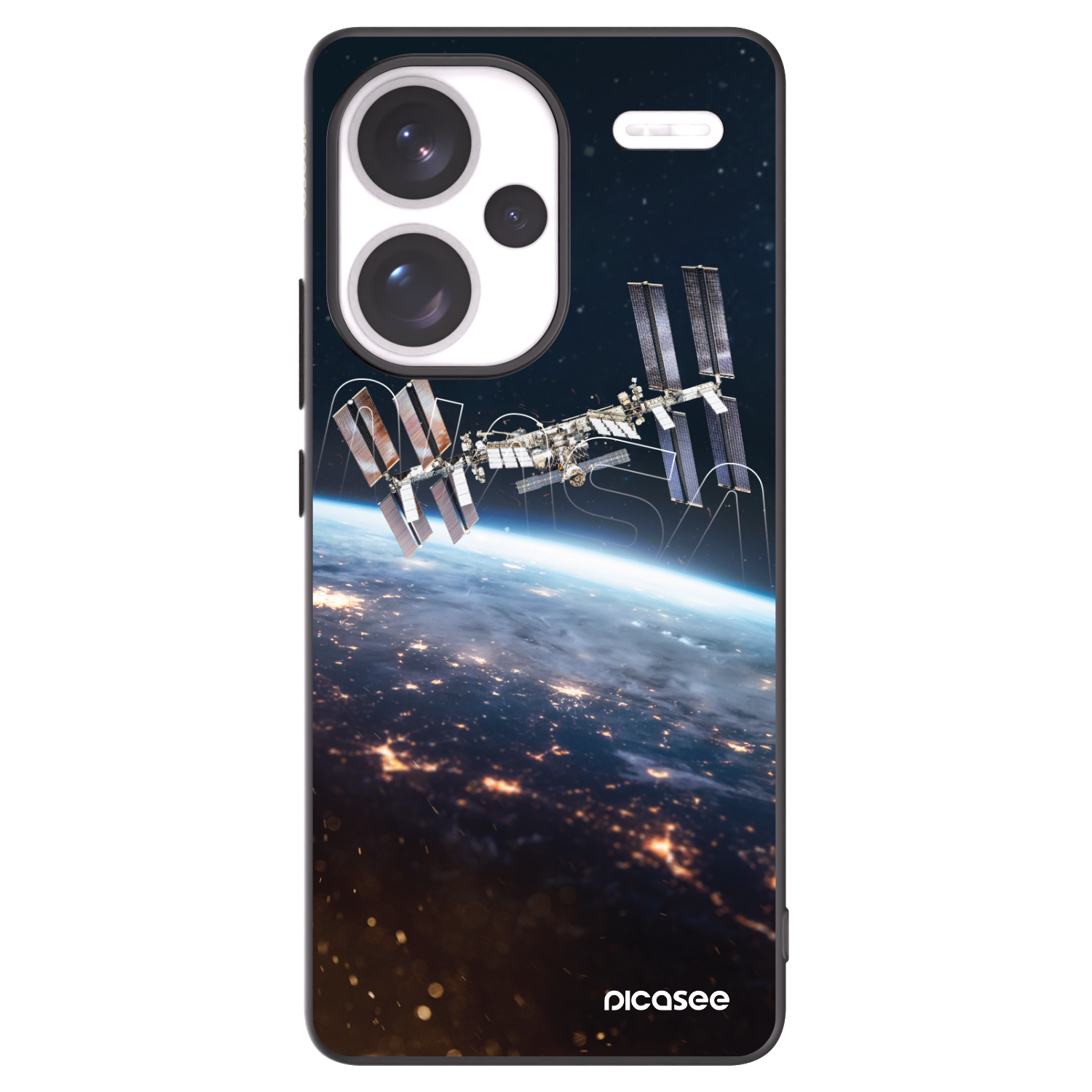 Picasee crna silikonska maskica za Xiaomi Redmi Note 13 Pro+ 5G - Station