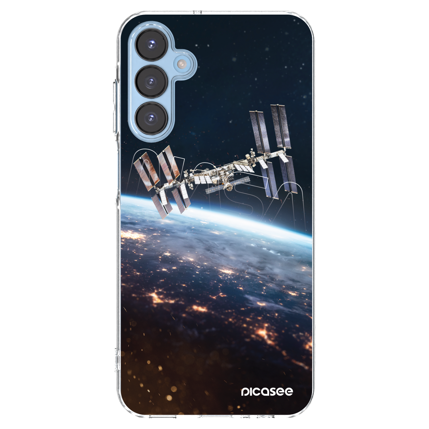 Picasee silikonska prozirna maskica za Samsung Galaxy A15 A156B 5G - Station