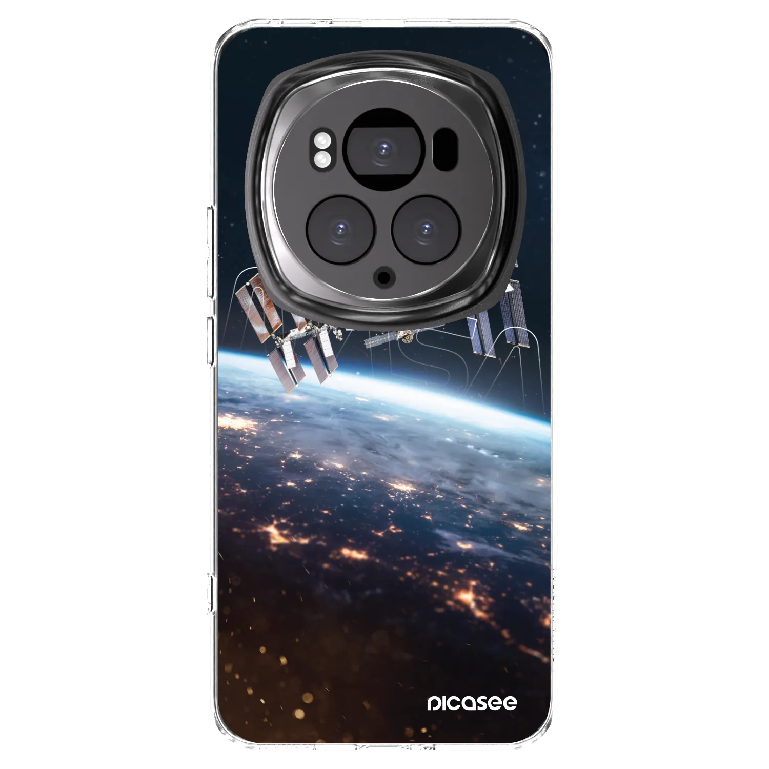 Picasee silikonska prozirna maskica za Honor Magic6 Pro - Station