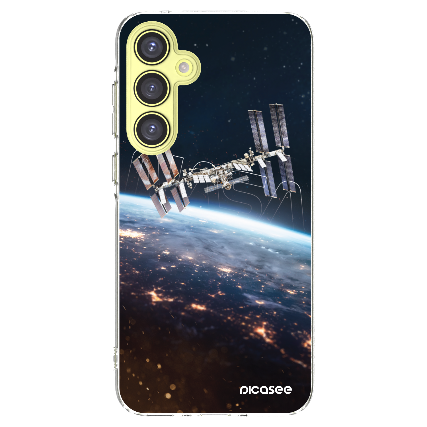 Picasee silikonska prozirna maskica za Samsung Galaxy A35 5G A356B - Station