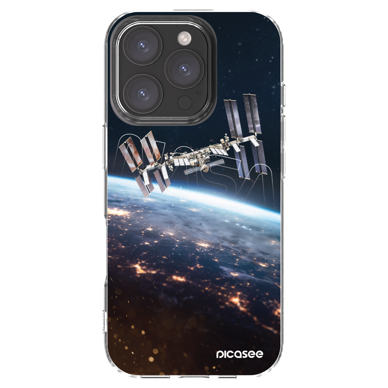 Picasee silikonska prozirna maskica za Apple iPhone 16 Pro - Station