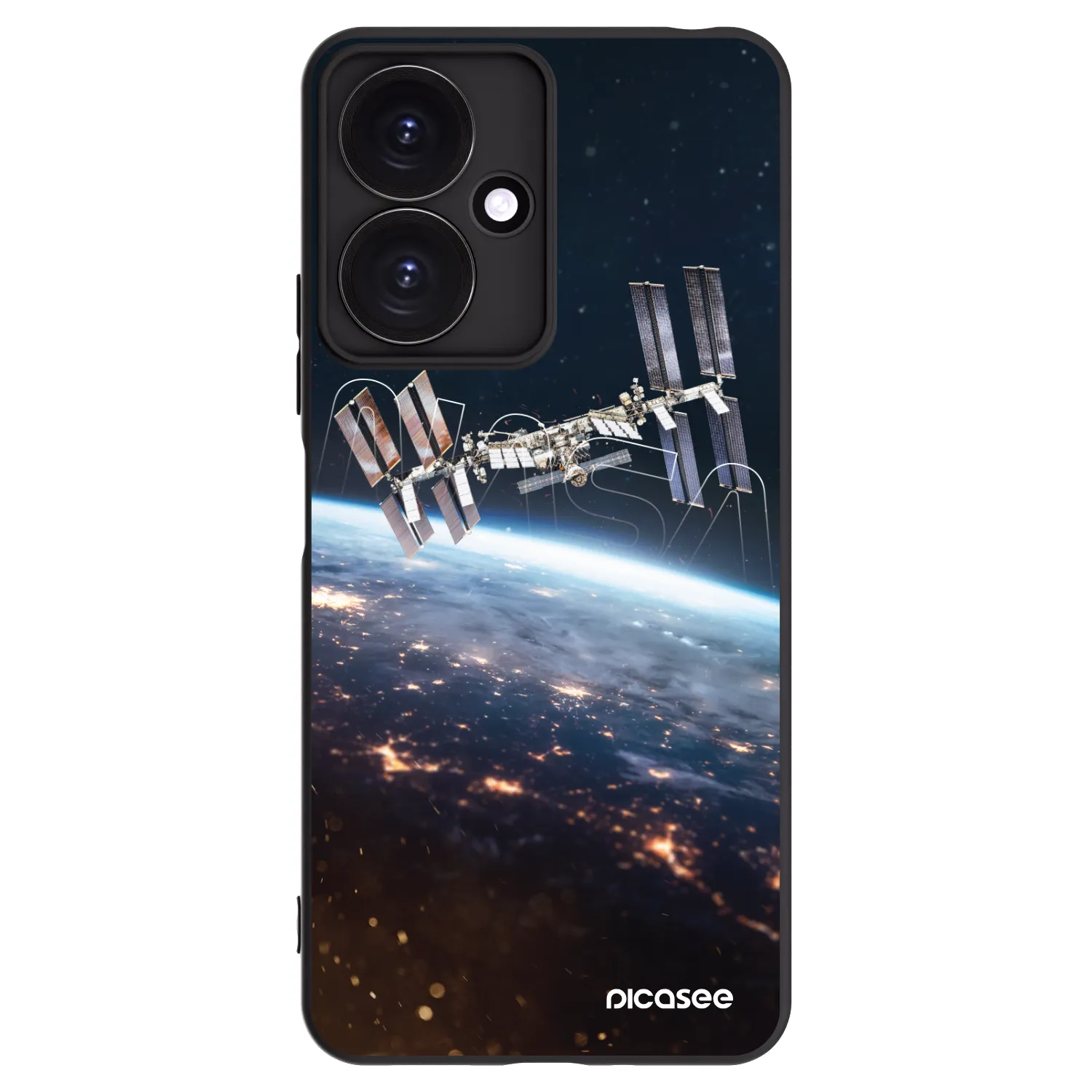 Picasee crna silikonska maskica za Xiaomi Redmi 13C 5G - Station