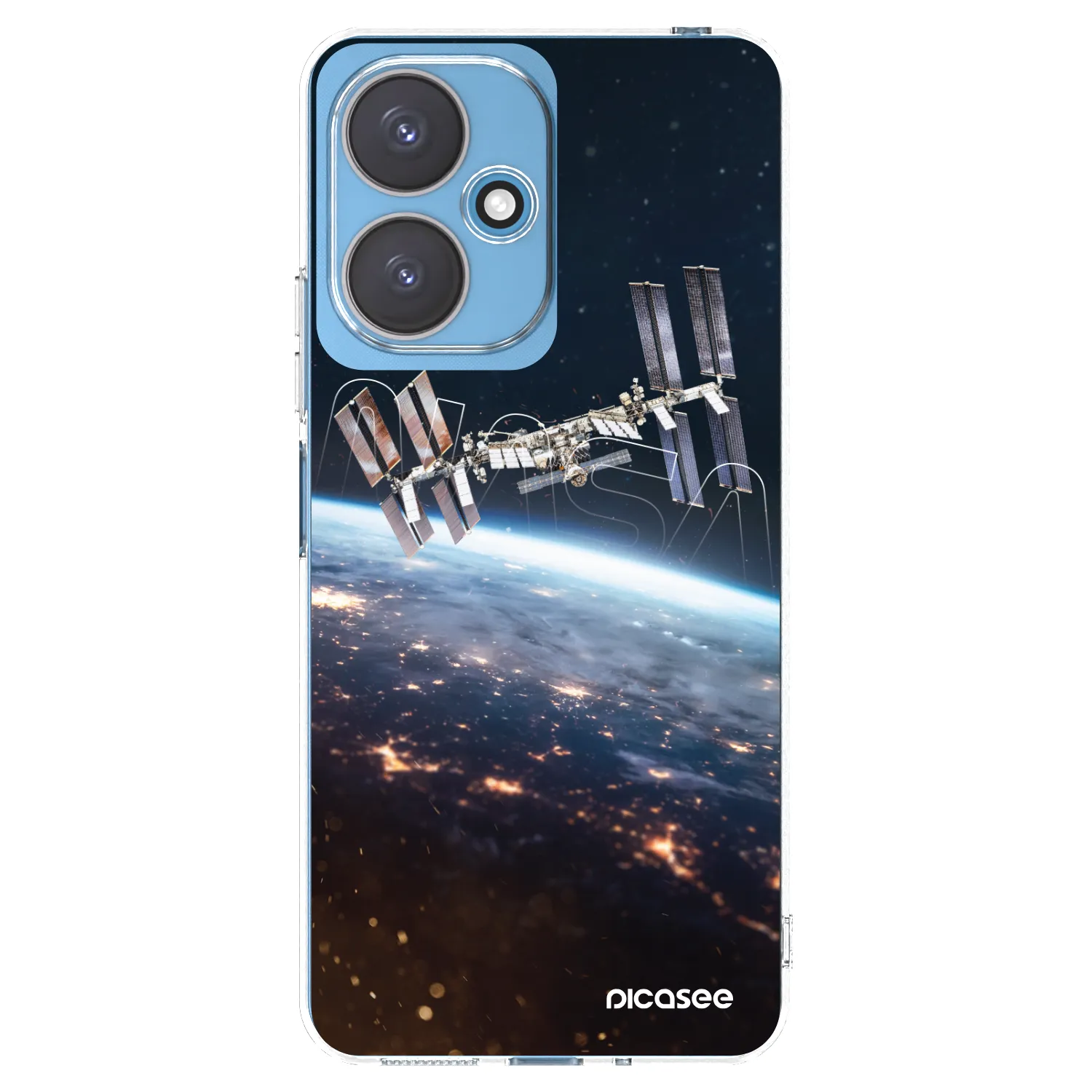 Picasee silikonska prozirna maskica za Xiaomi Redmi 13C 5G - Station