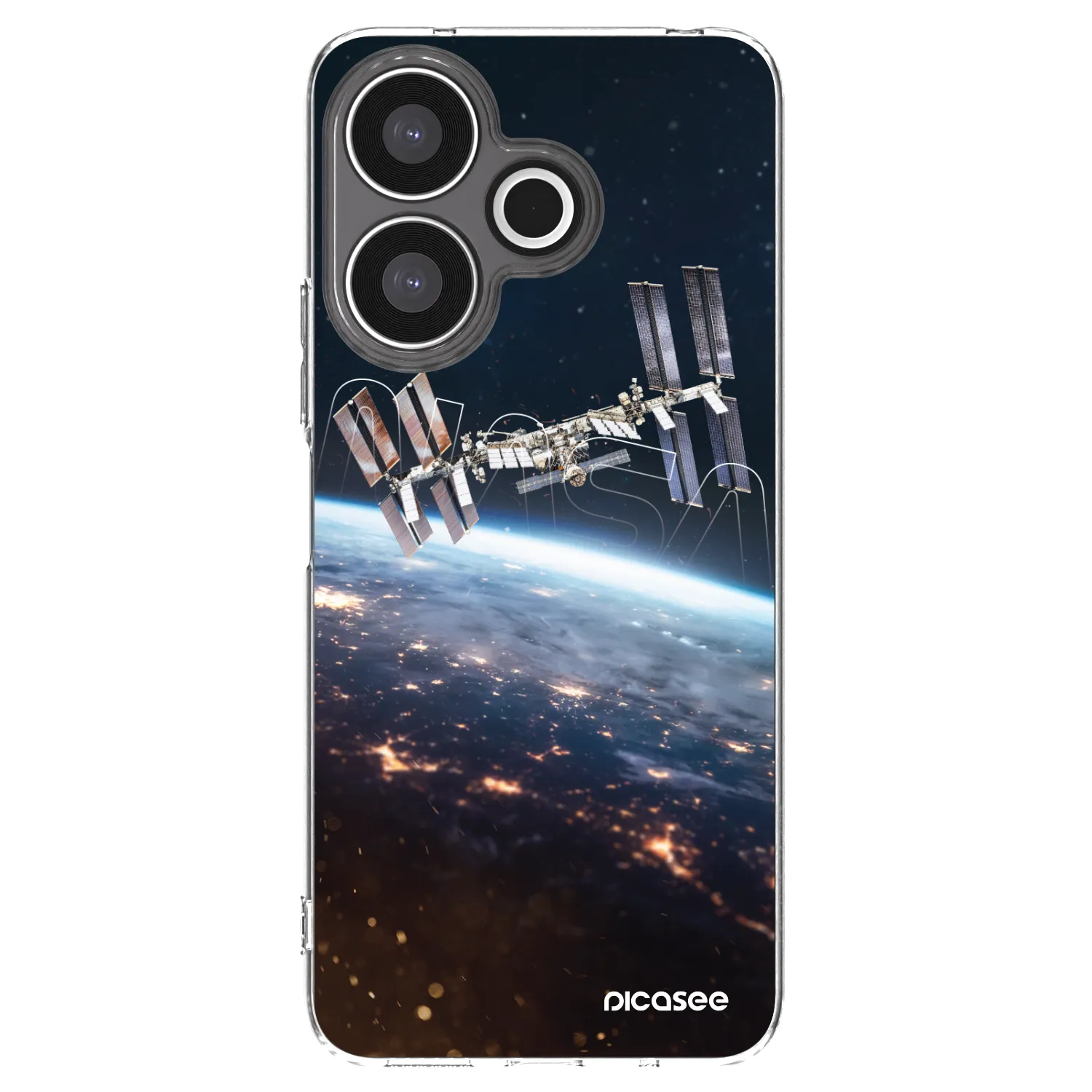 Picasee silikonska prozirna maskica za Xiaomi Redmi 13 4G - Station