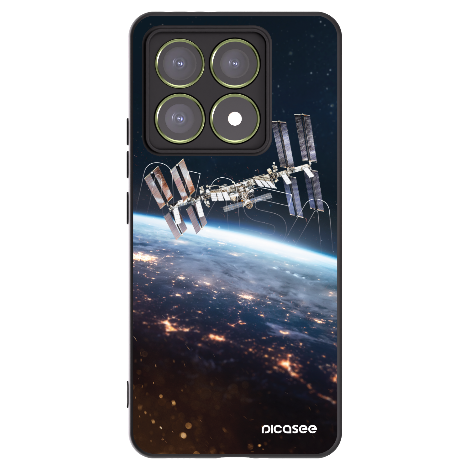 Picasee crna silikonska maskica za Xiaomi 14T - Station