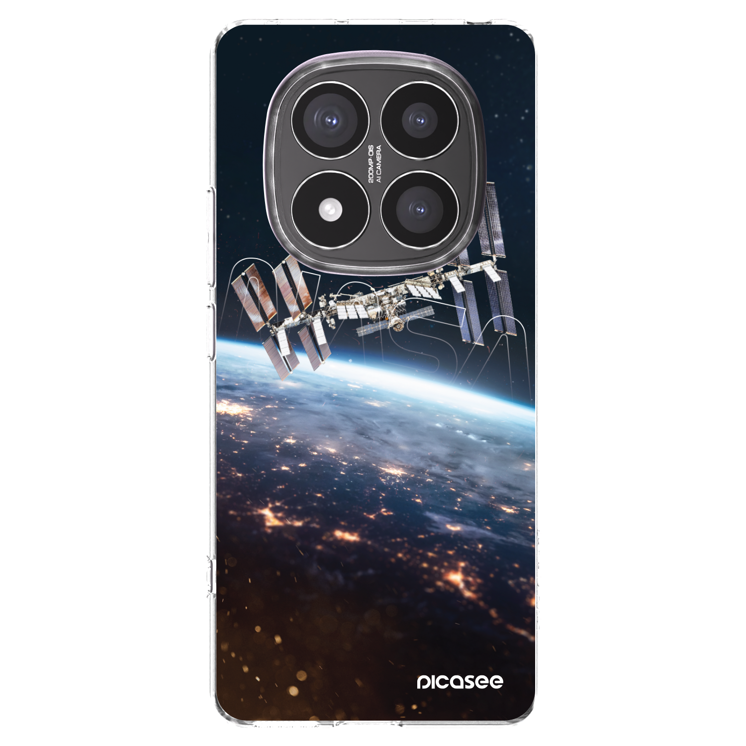 Picasee silikonska prozirna maskica za Xiaomi Redmi Note 14 Pro+ 5G - Station