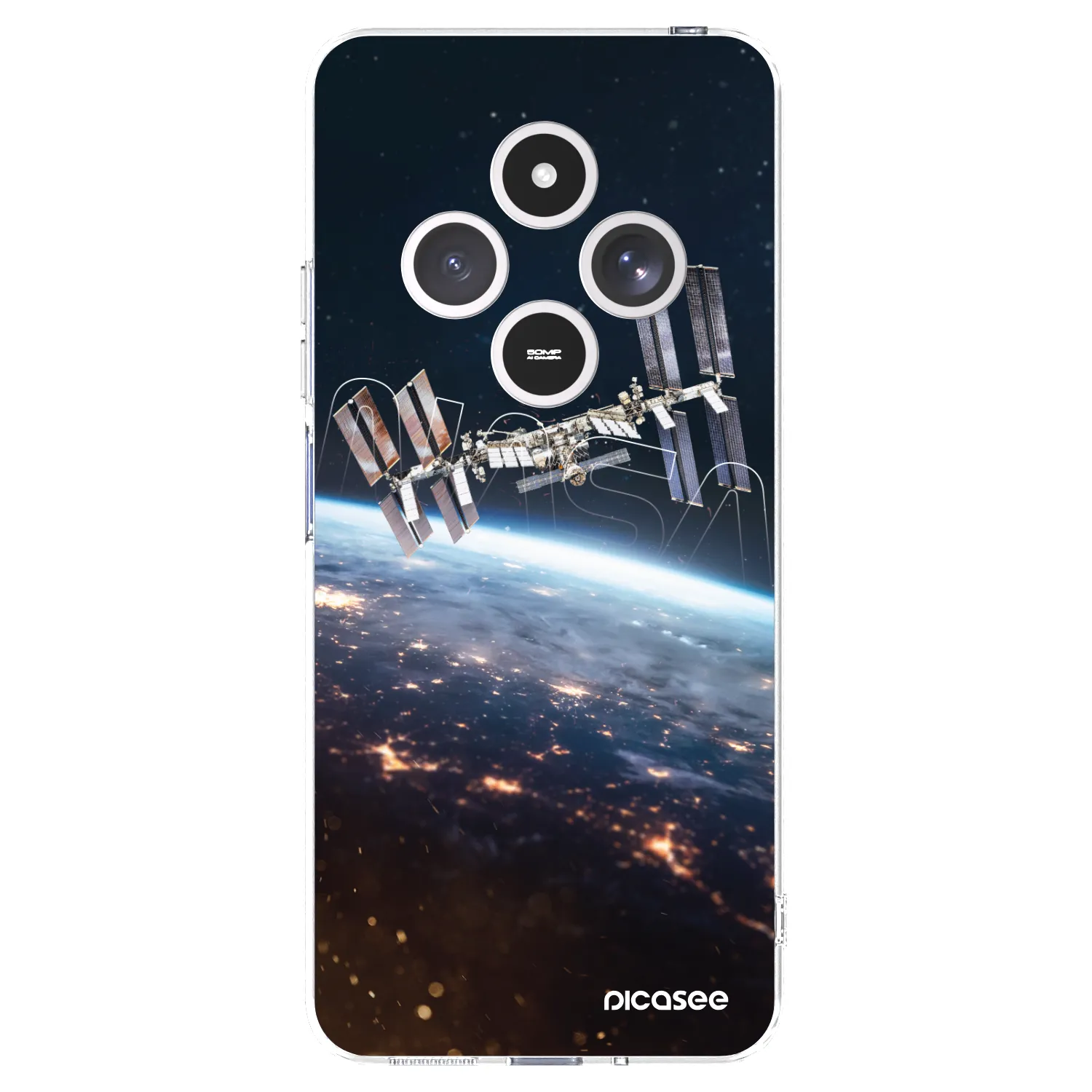 Picasee silikonska prozirna maskica za Xiaomi Redmi 14C - Station