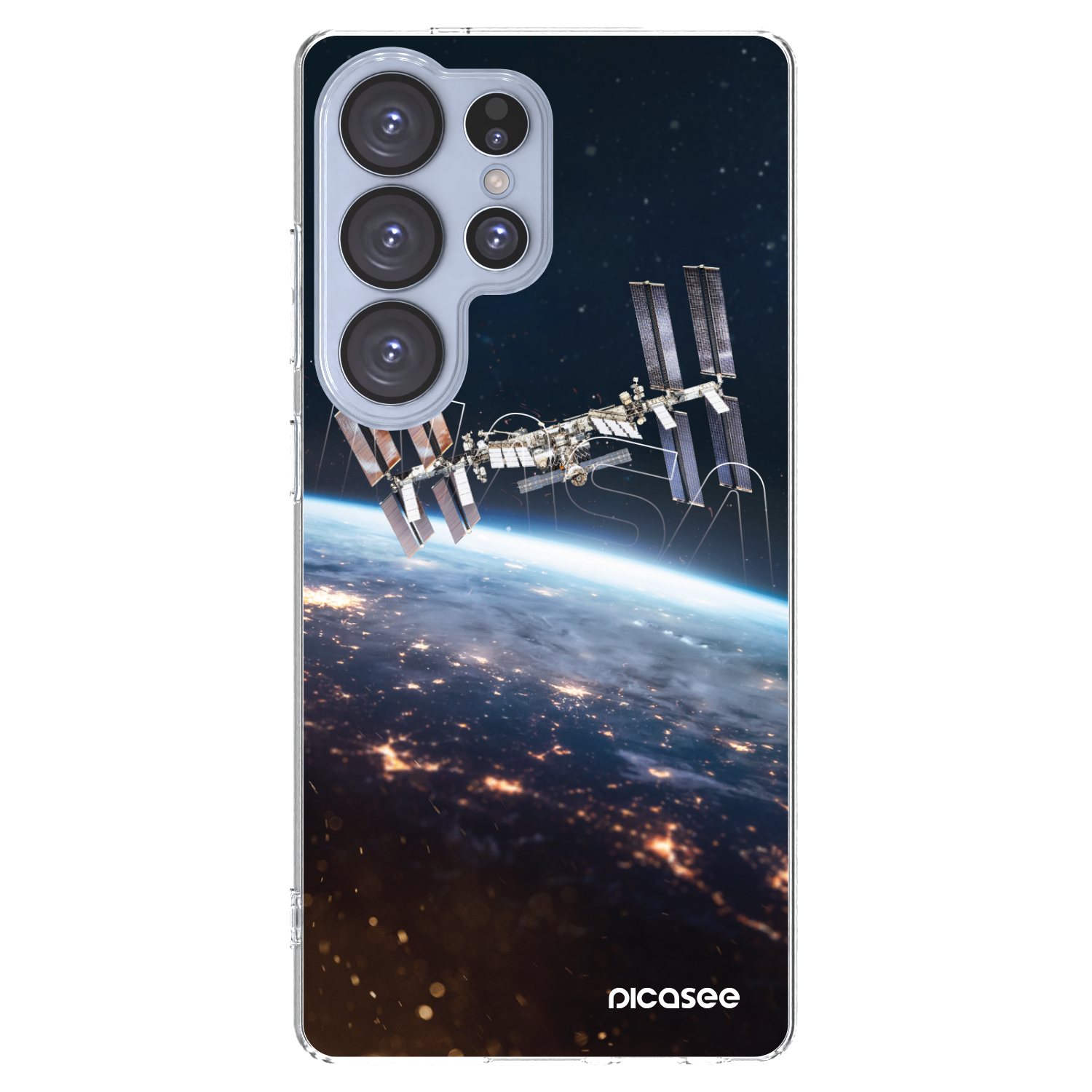 Picasee silikonska prozirna maskica za Samsung Galaxy S25 Ultra 5G - Station