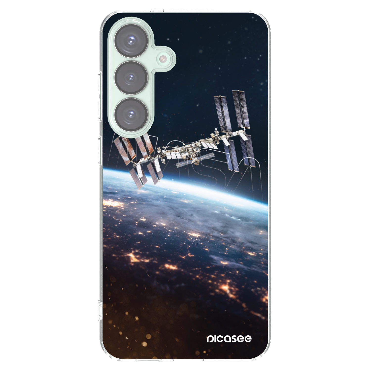 Picasee silikonska prozirna maskica za Samsung Galaxy S25+ 5G - Station