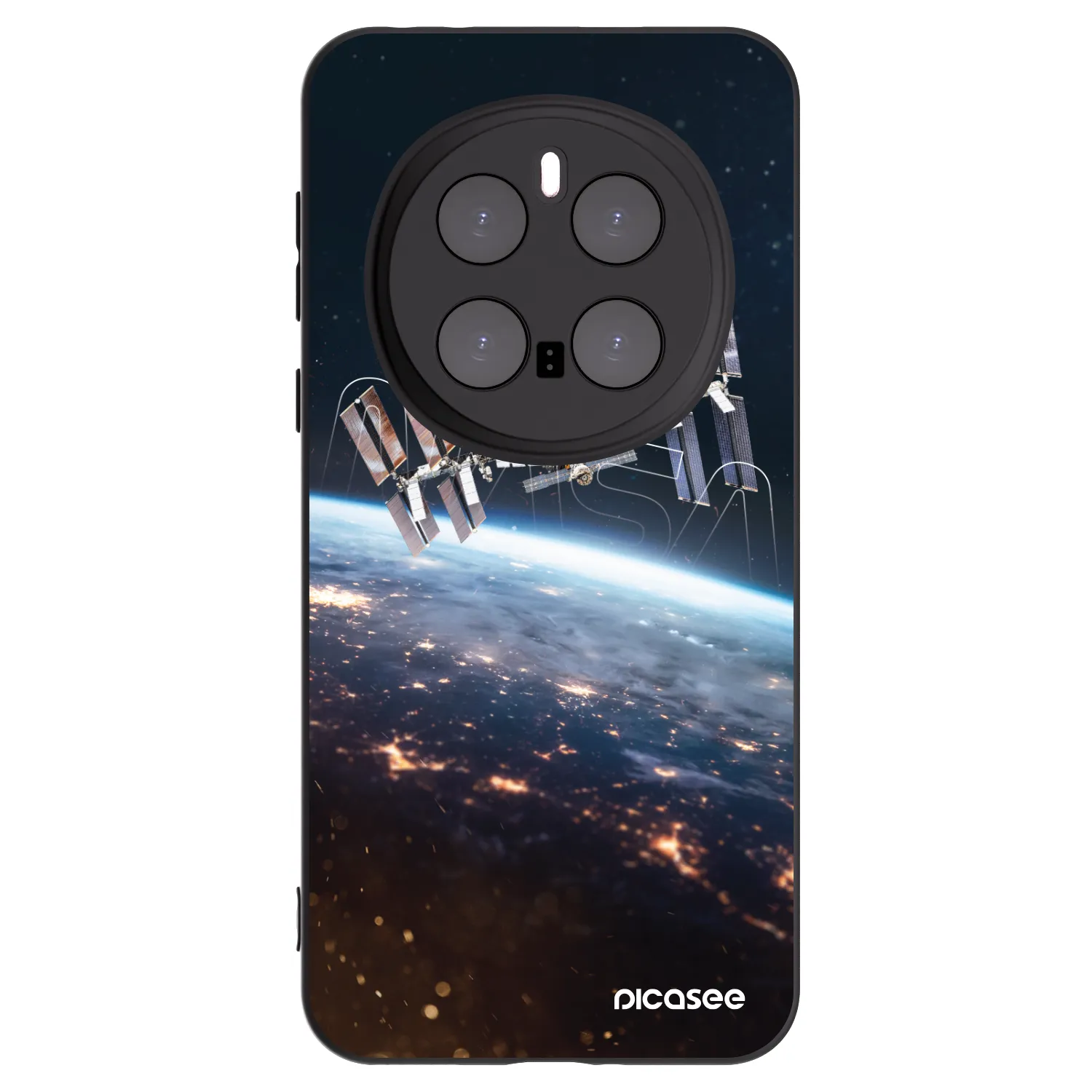 Picasee crna silikonska maskica za Honor Magic7 Pro 5G - Station