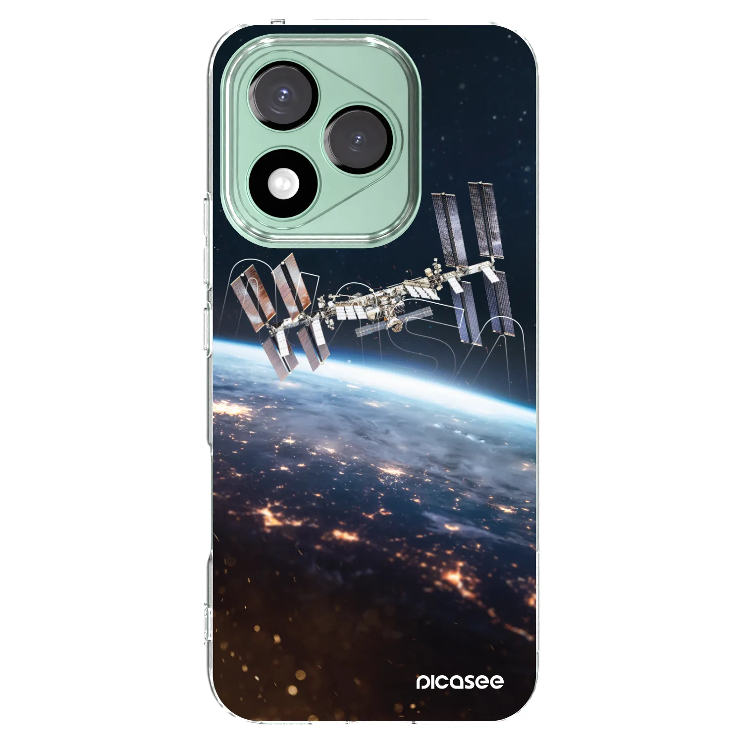 Picasee silikonska prozirna maskica za Honor 400 Lite 5G - Station