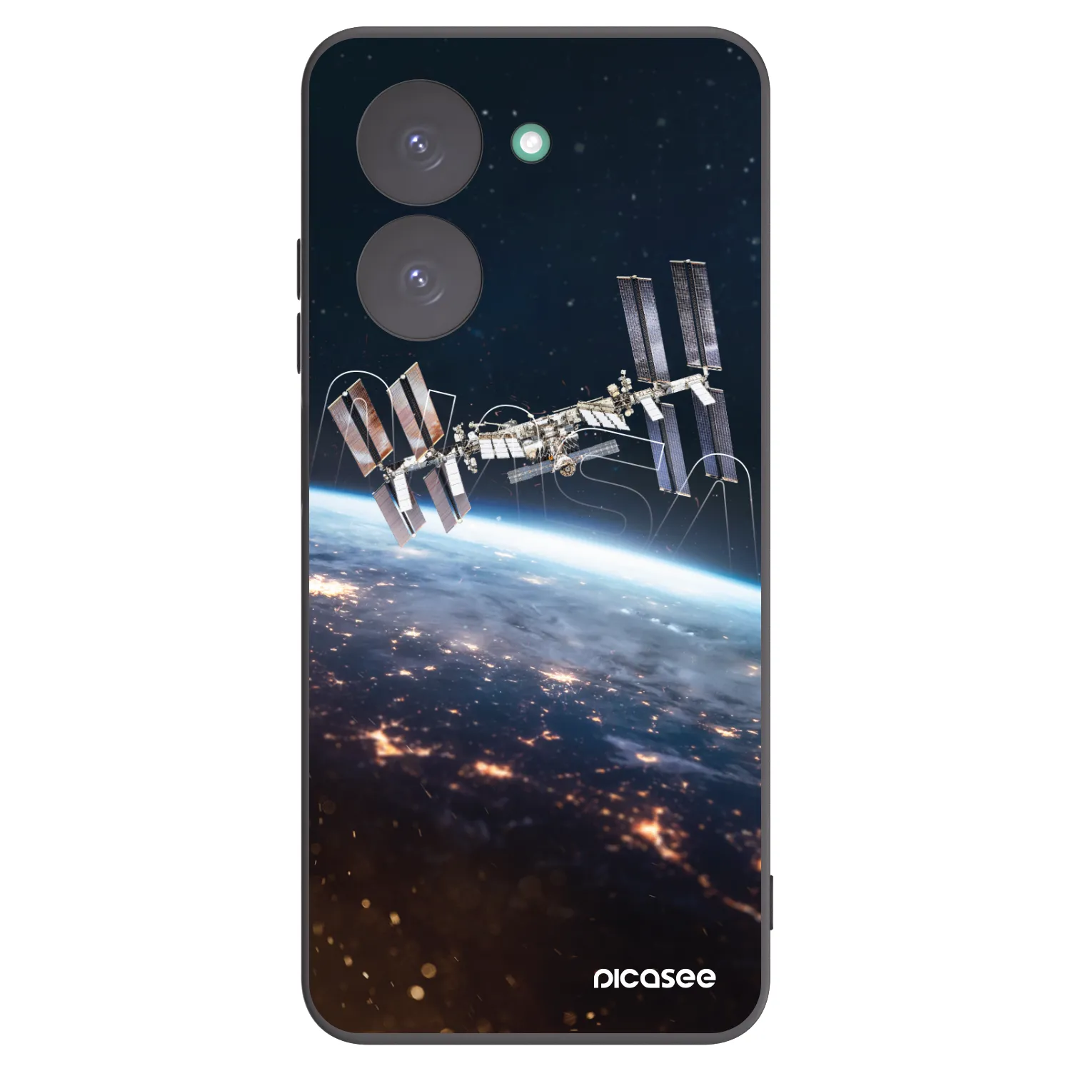 Picasee crna silikonska maskica za Xiaomi Redmi A5 - Station