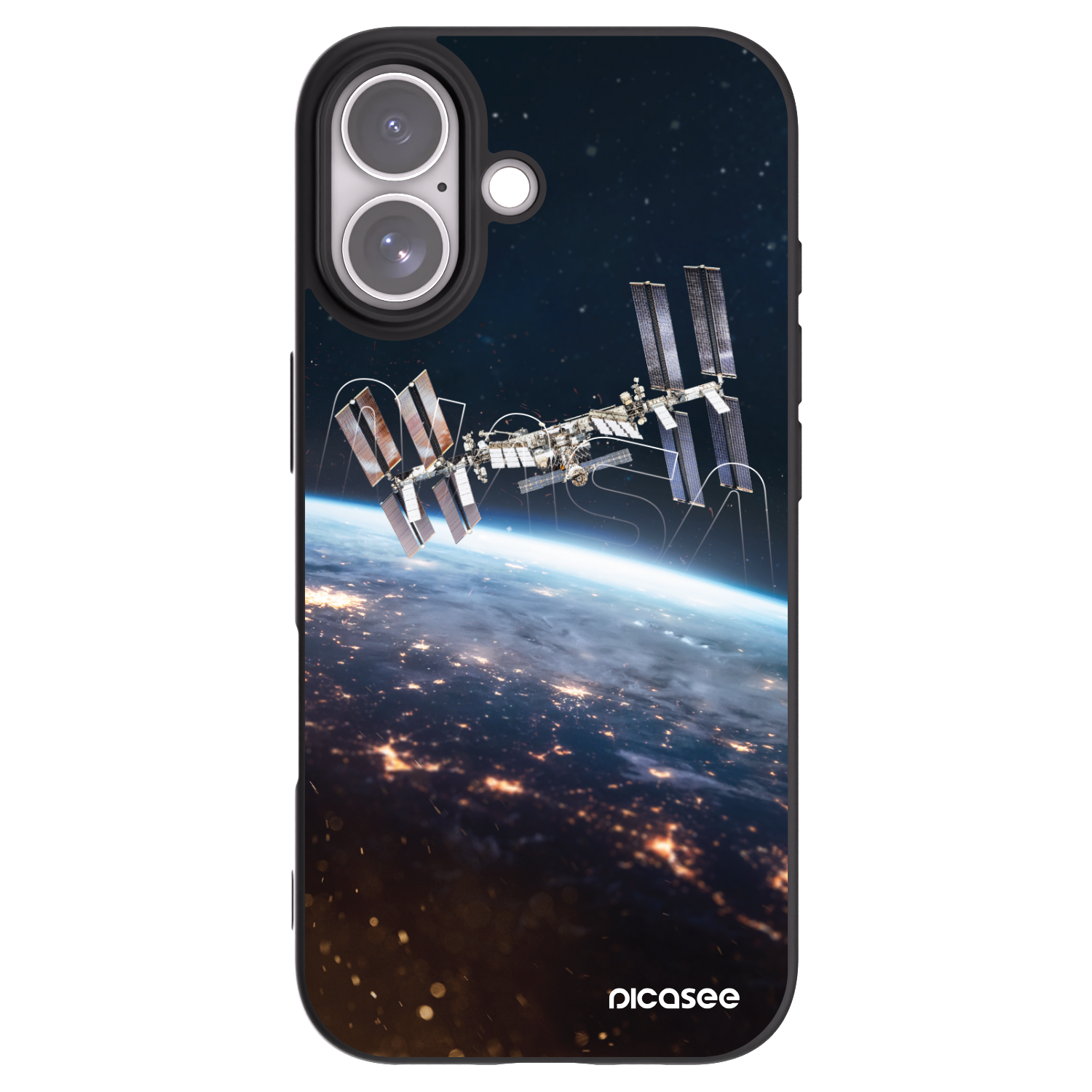 Picasee crna silikonska maskica za Apple iPhone 17 - Station