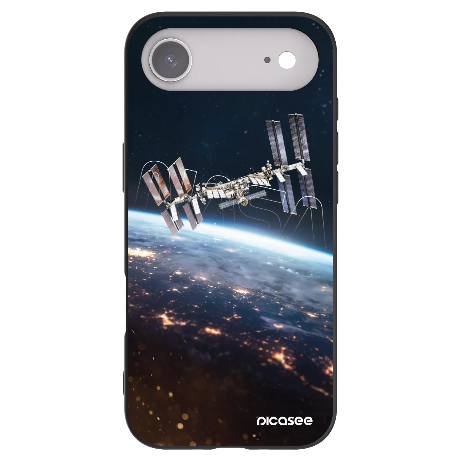 Picasee crna silikonska maskica za Apple iPhone Air - Station