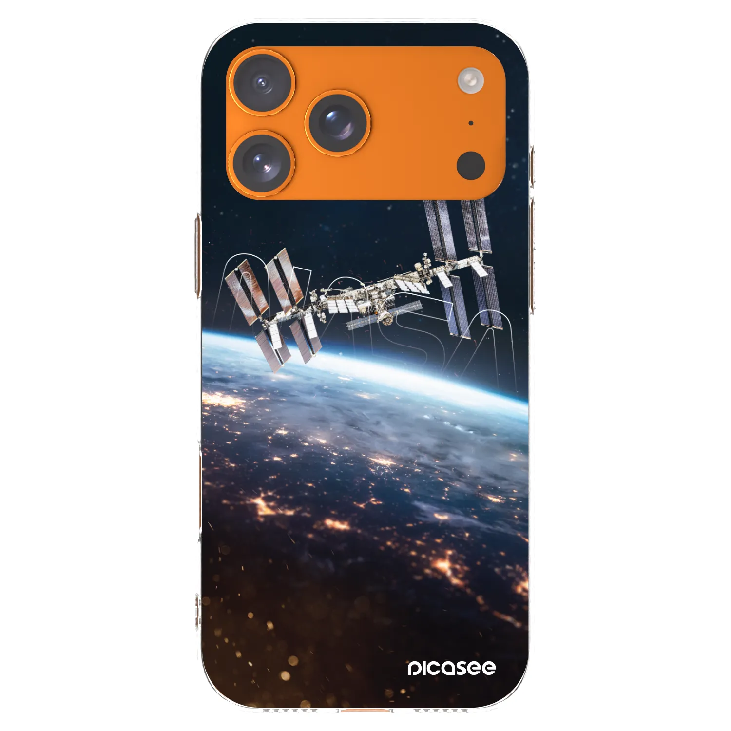 Picasee silikonska prozirna maskica za Apple iPhone 17 Pro Max - Station