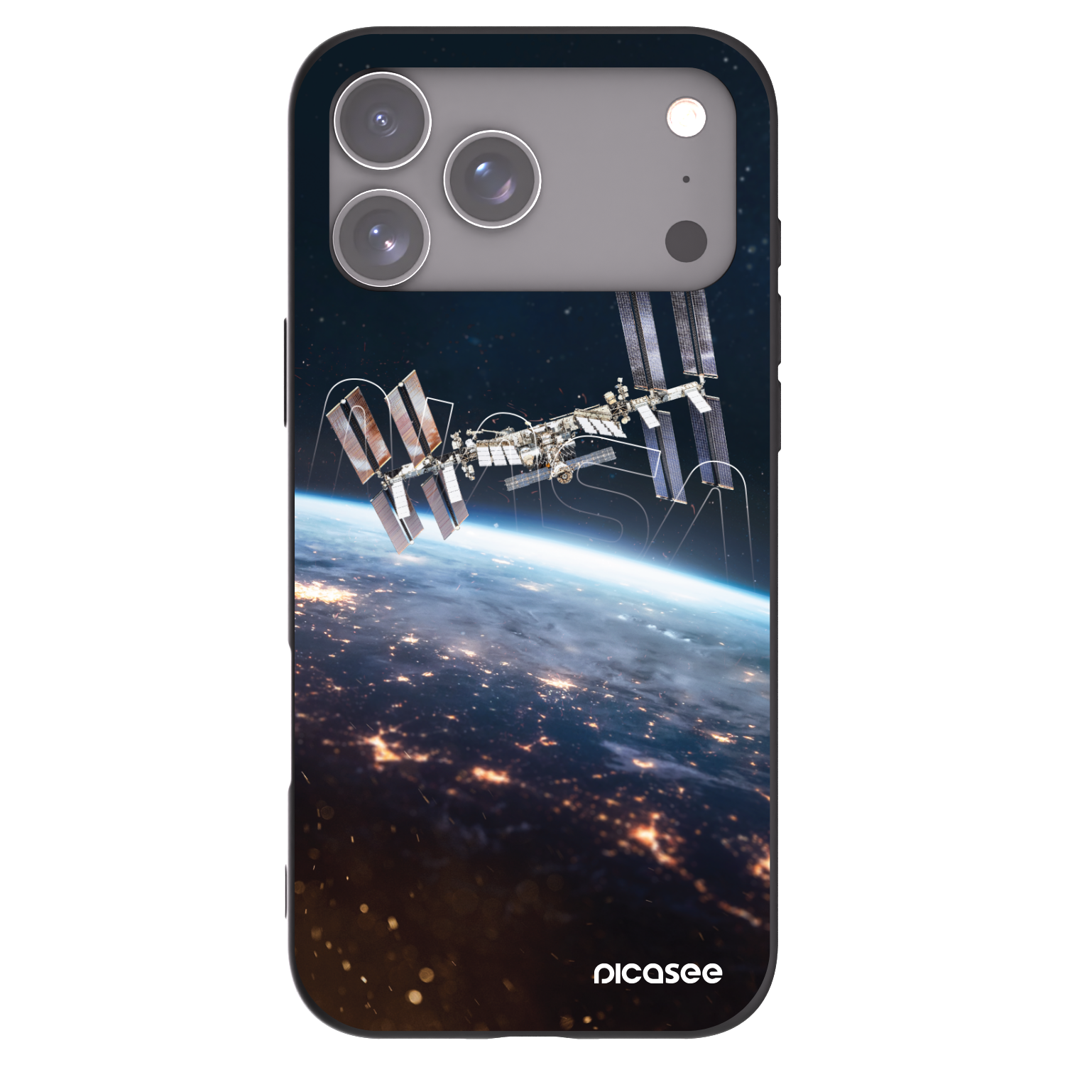 Picasee crna silikonska maskica za Apple iPhone 17 Pro Max - Station