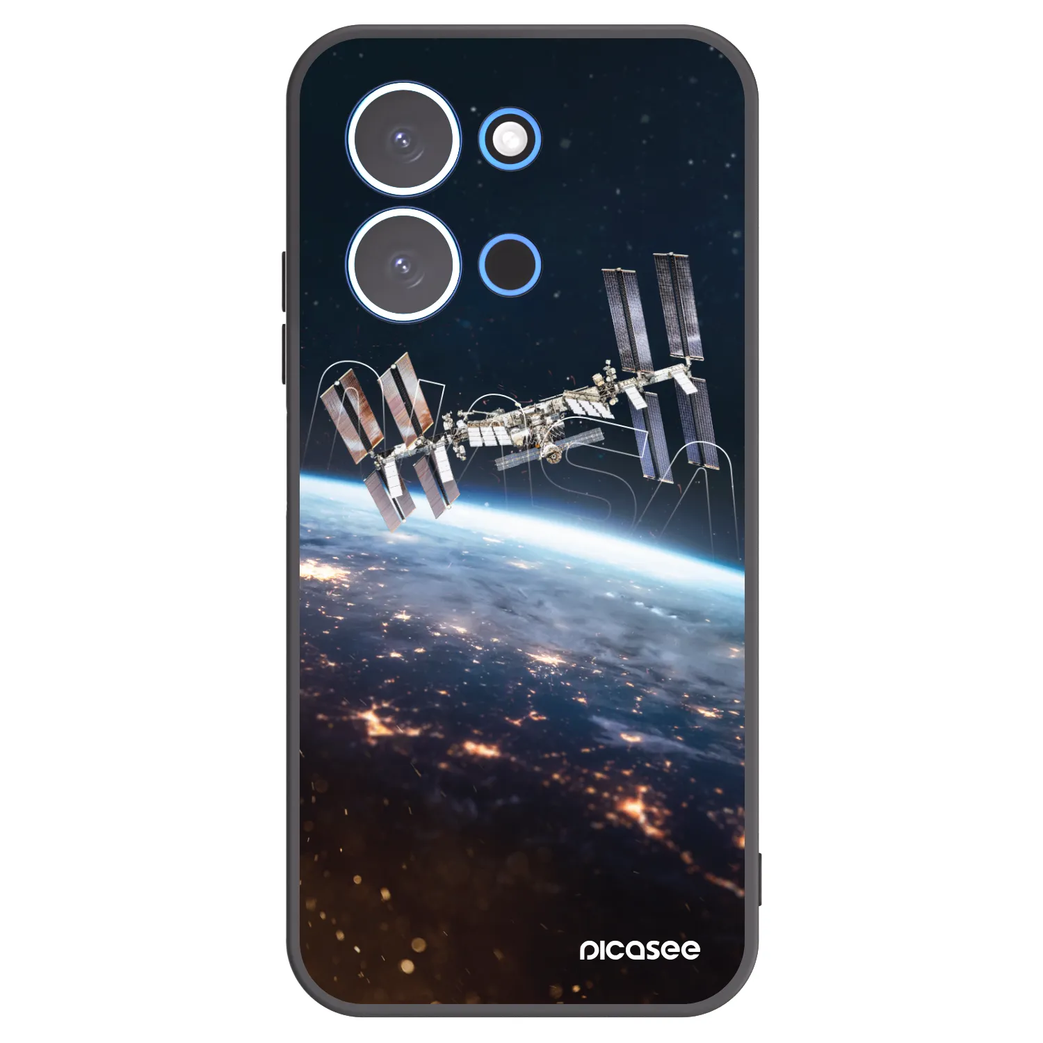 Picasee crna silikonska maskica za Xiaomi Redmi 15C 4G - Station