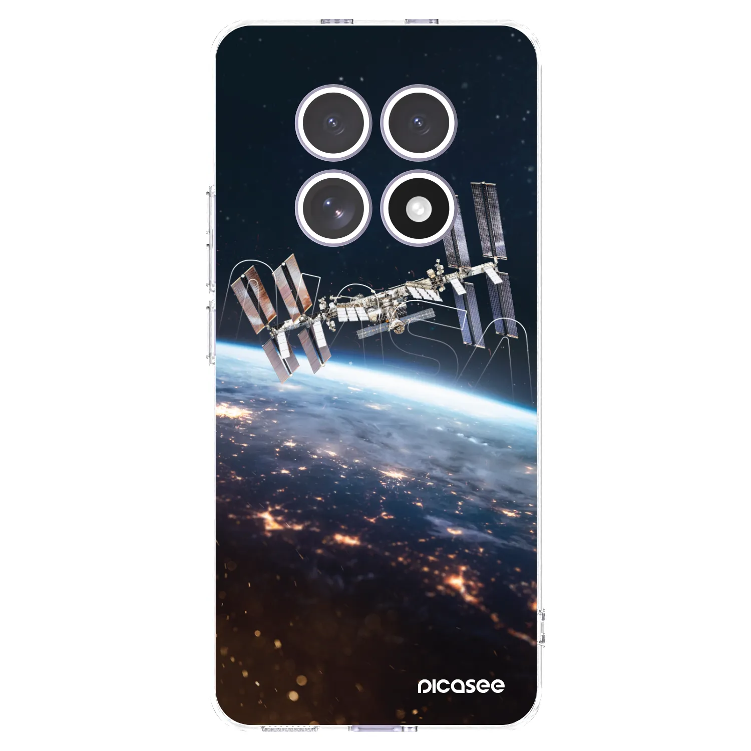 Picasee silikonska prozirna maskica za Xiaomi Redmi Note 15 - Station