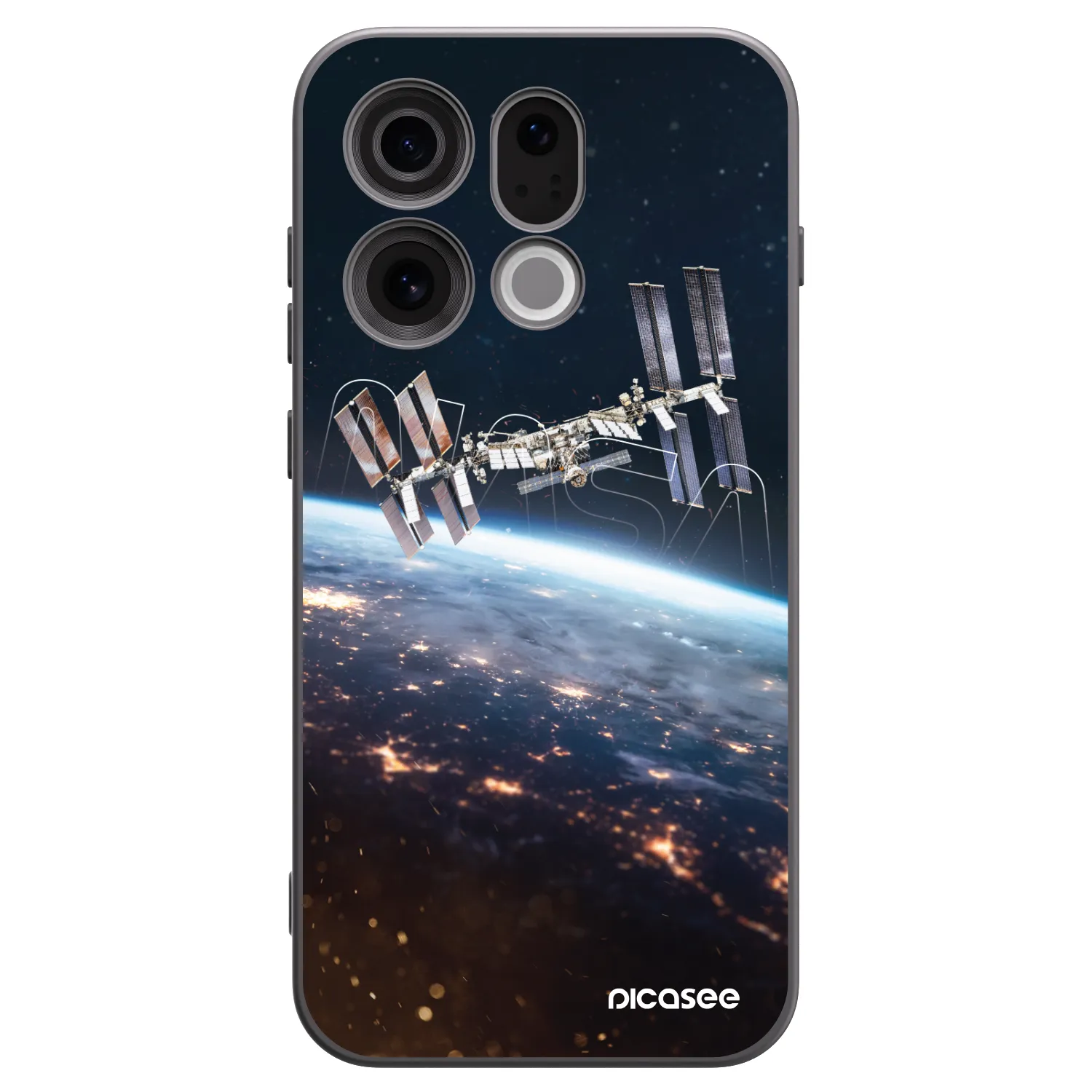 Picasee crna silikonska maskica za OPPO Find X9 - Station