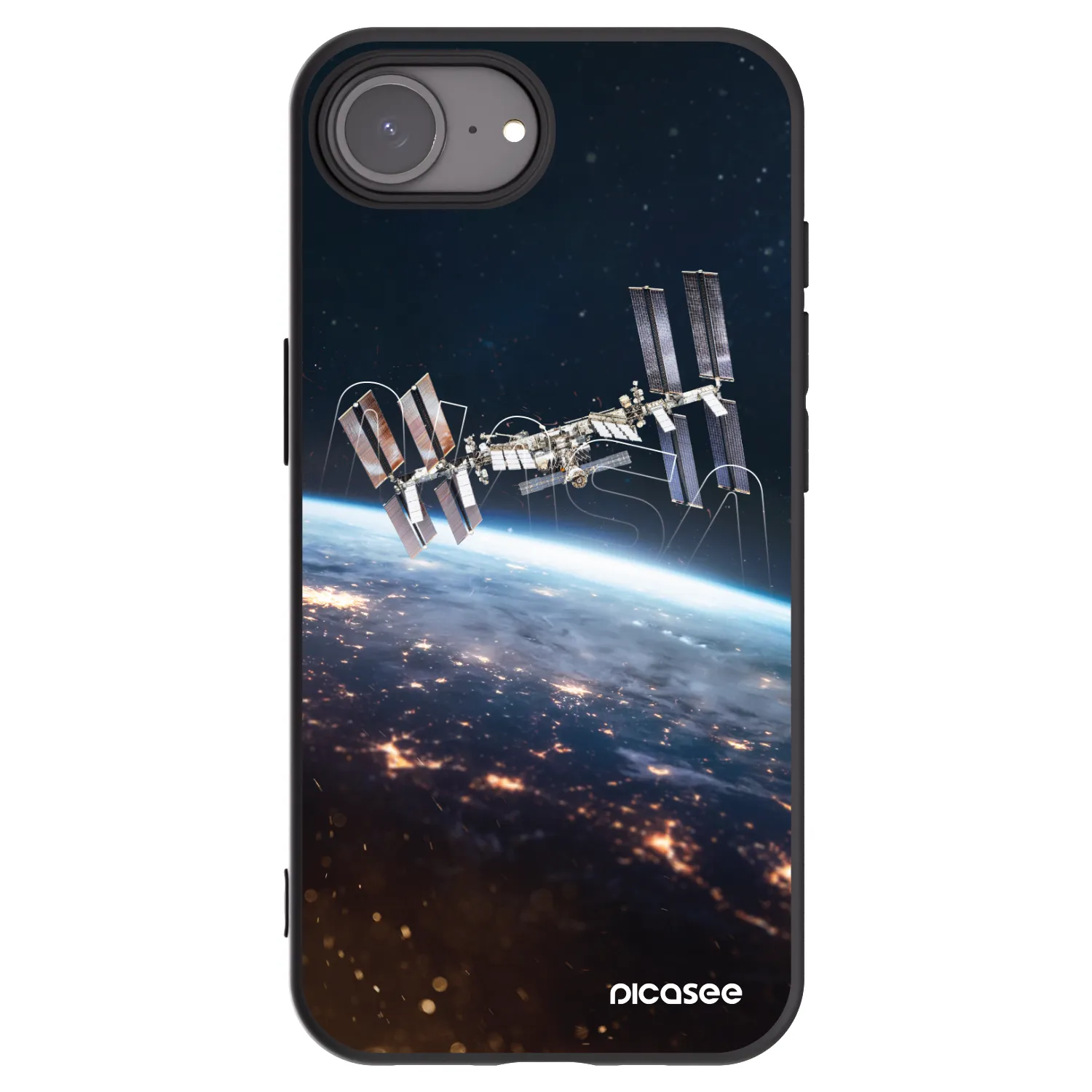 Picasee crna silikonska maskica za Apple iPhone 17e - Station